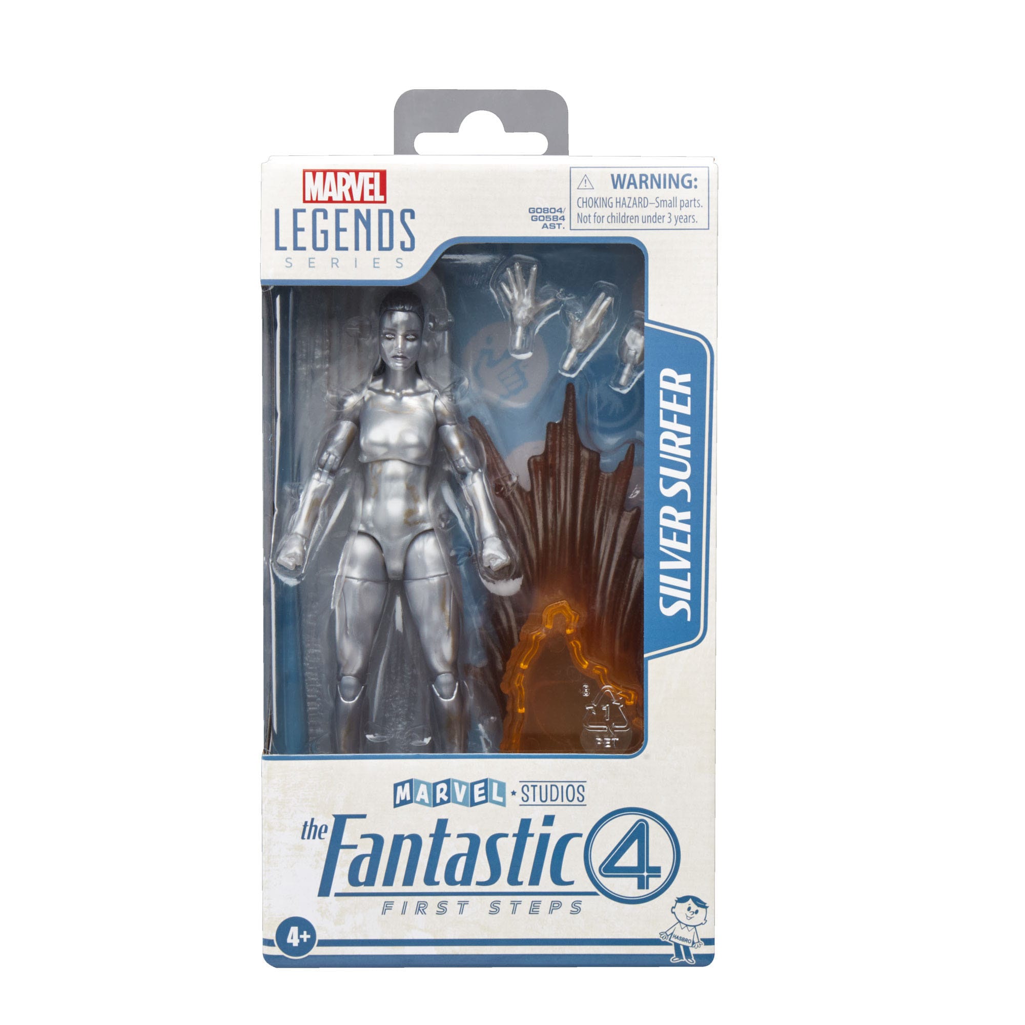 Marvel Legends: Silver Surfer (The Fantastic Four: First Steps)-Actionfiguren-Hasbro-Mighty Underground