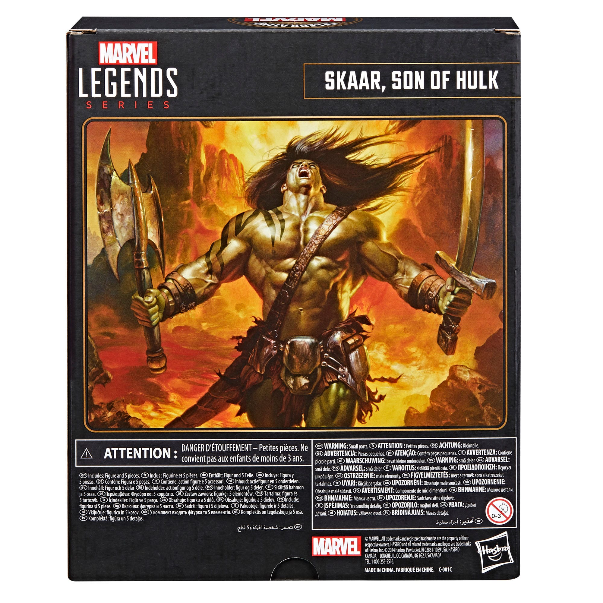 Marvel Legends: Skaar, Son of Hulk (85th Anniv.)-Actionfiguren-Hasbro-Mighty Underground