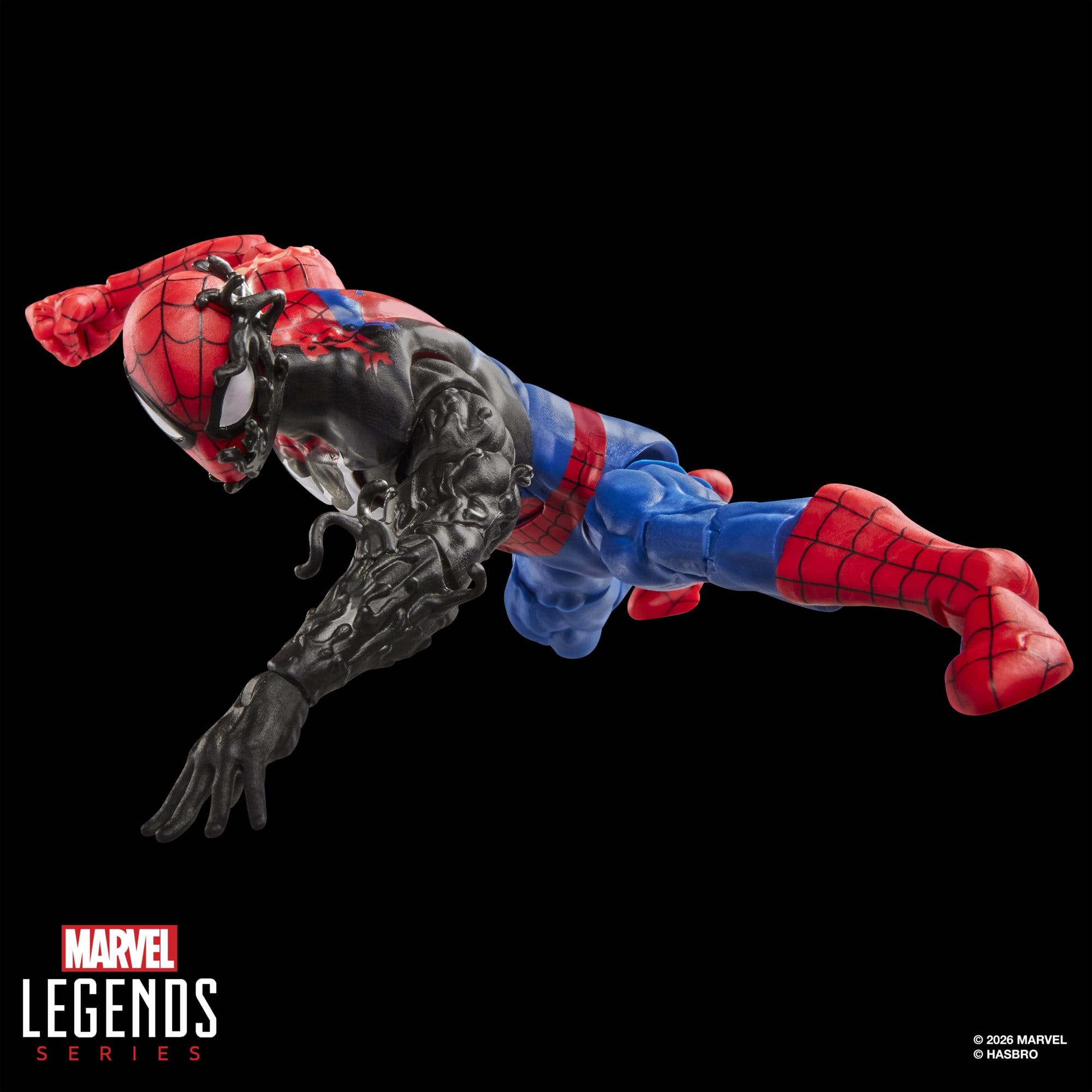 Marvel Legends: Spider-Man Alien Costume (Secret Wars)-Actionfiguren-Hasbro-Mighty Underground