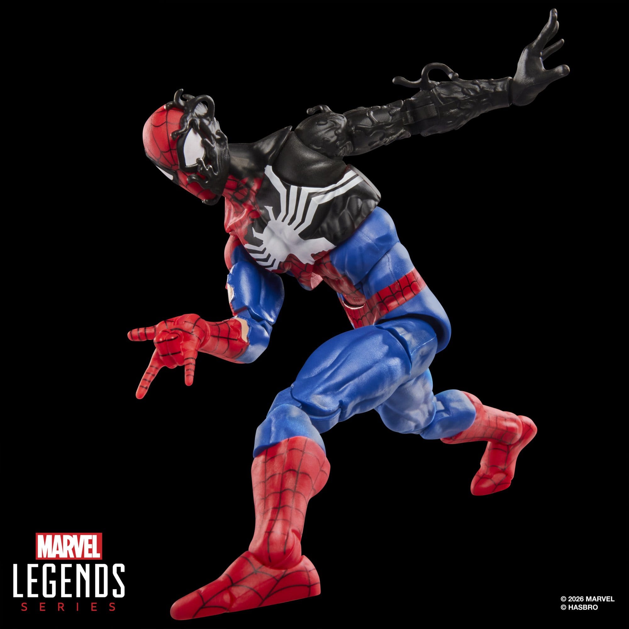 Marvel Legends: Spider-Man Alien Costume (Secret Wars)-Actionfiguren-Hasbro-Mighty Underground