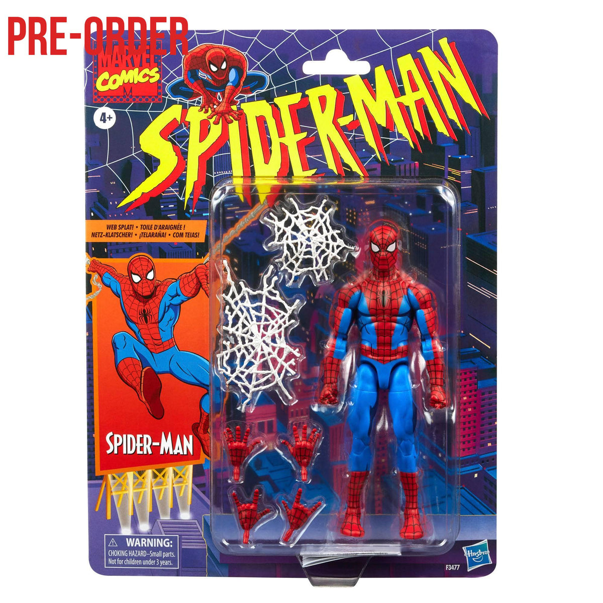 Marvel Legends: Spider-Man (Retro)-Actionfiguren-Hasbro-Mighty Underground