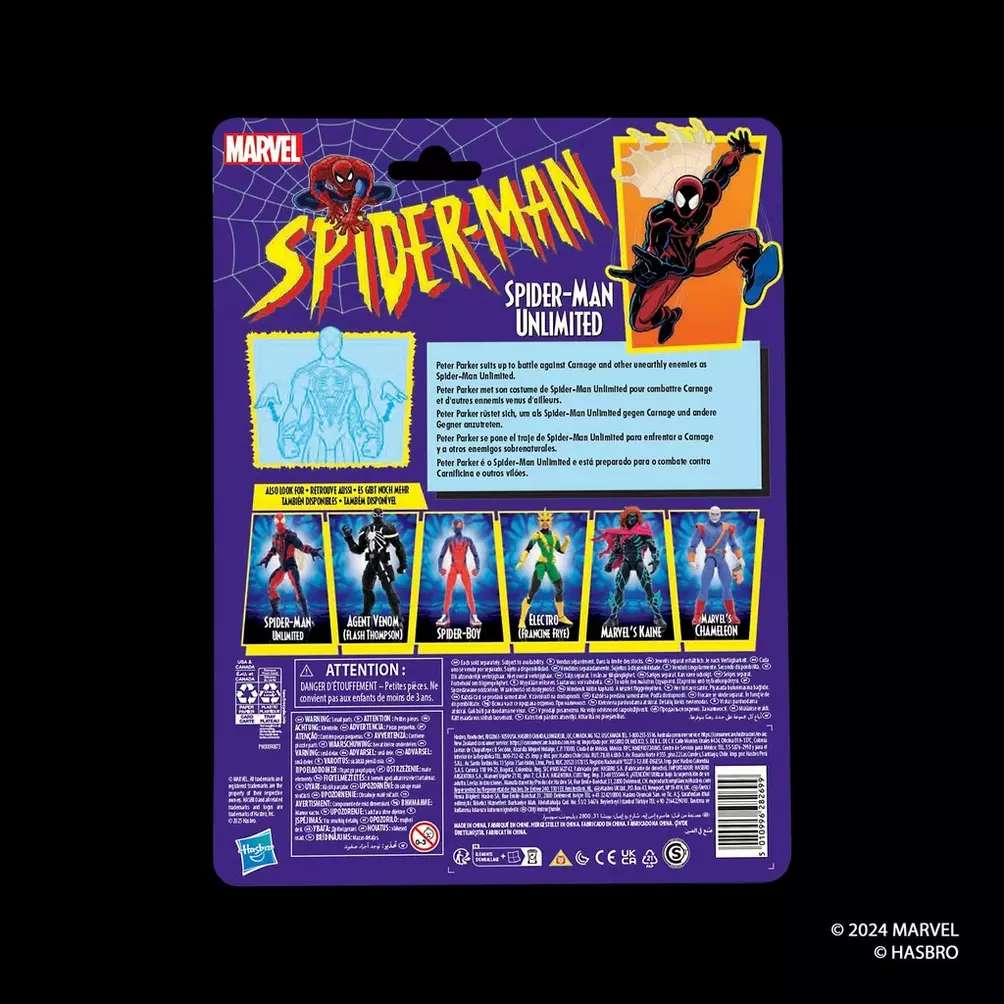 Marvel Legends: Spider-Man Unlimited-Actionfiguren-Hasbro-Mighty Underground