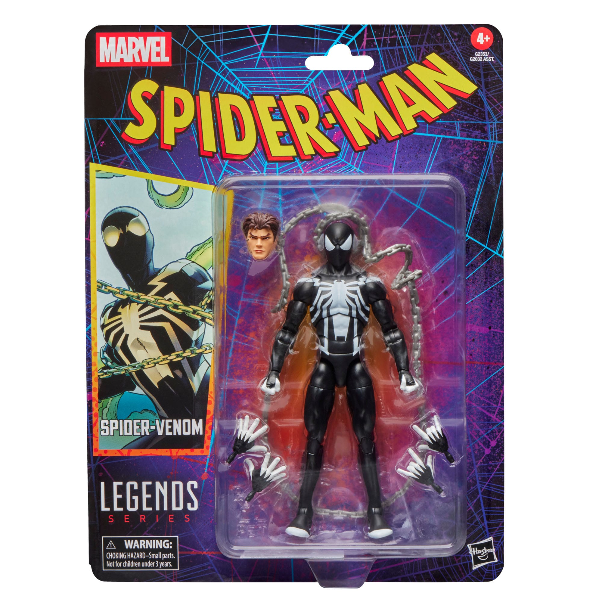 Marvel Legends: Spider-Venom-Actionfiguren-Hasbro-Mighty Underground