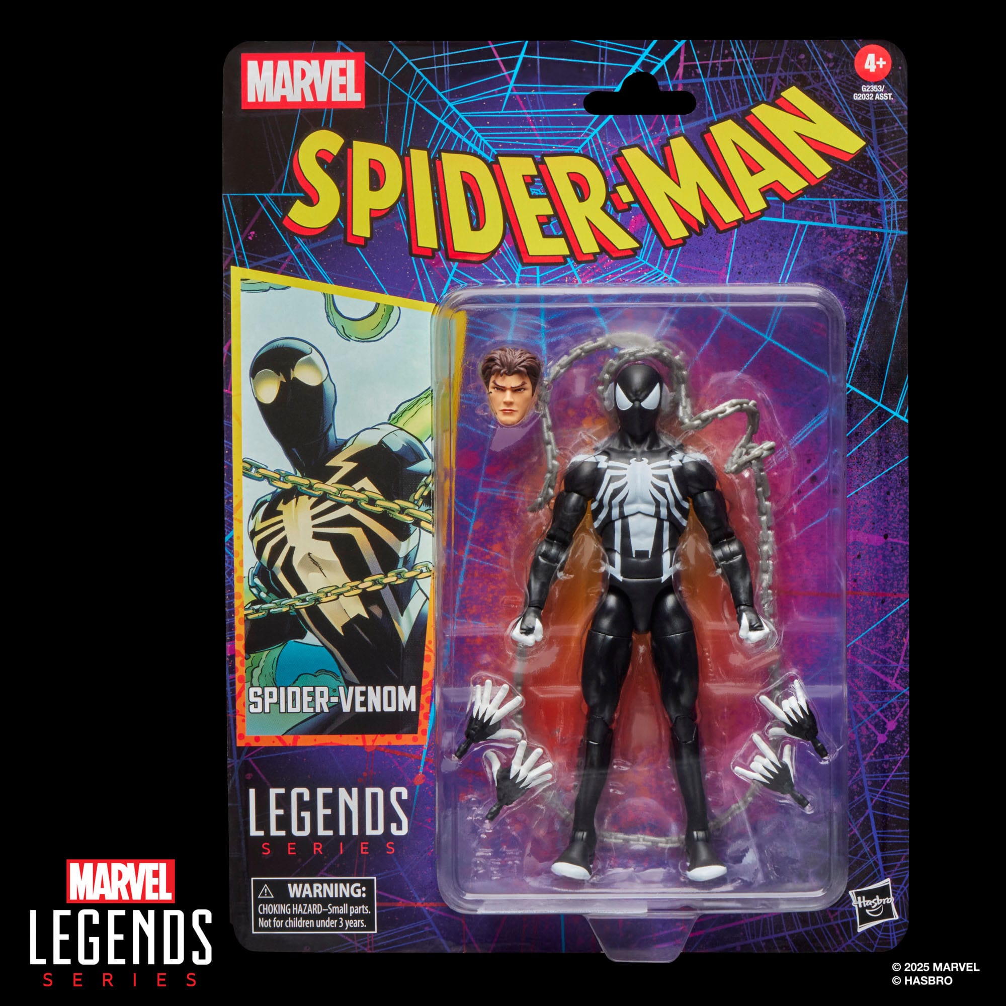 Marvel Legends: Spider-Venom-Actionfiguren-Hasbro-Mighty Underground