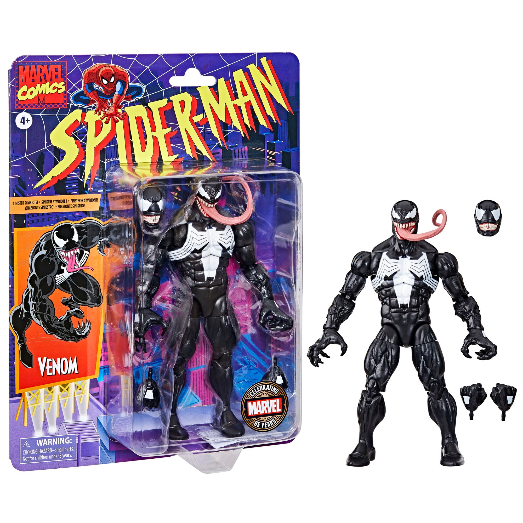 Marvel Legends: Venom (Spider-Man, 85th Anniv.)-Actionfiguren-Hasbro-Mighty Underground