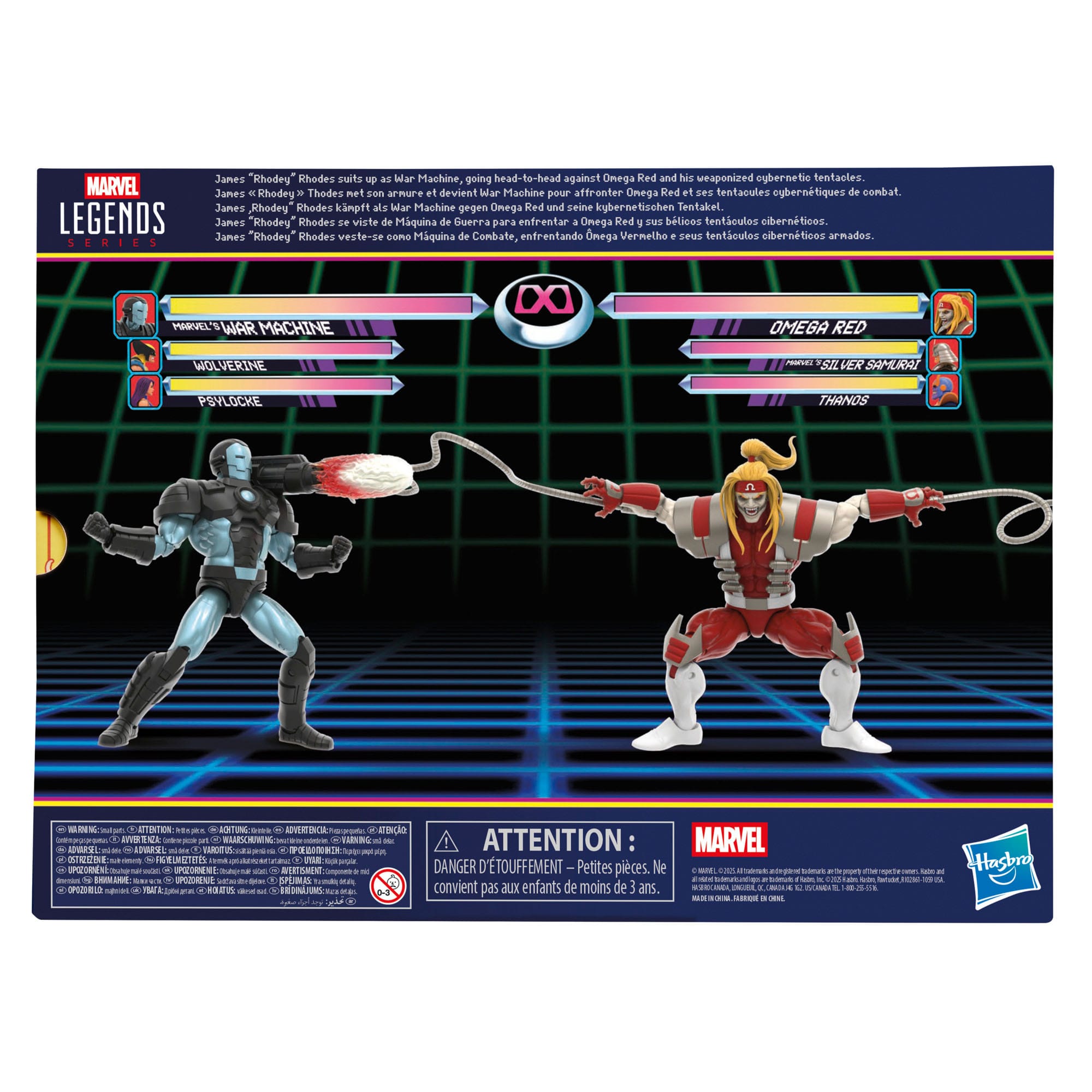 Marvel Legends: War Machine vs. Omega Red (Gamerverse)-Actionfiguren-Hasbro-Mighty Underground