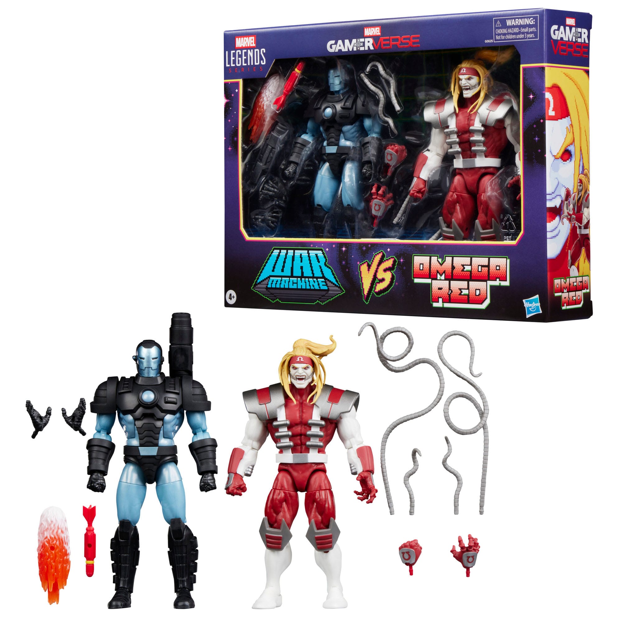 Marvel Legends: War Machine vs. Omega Red (Gamerverse)-Actionfiguren-Hasbro-Mighty Underground