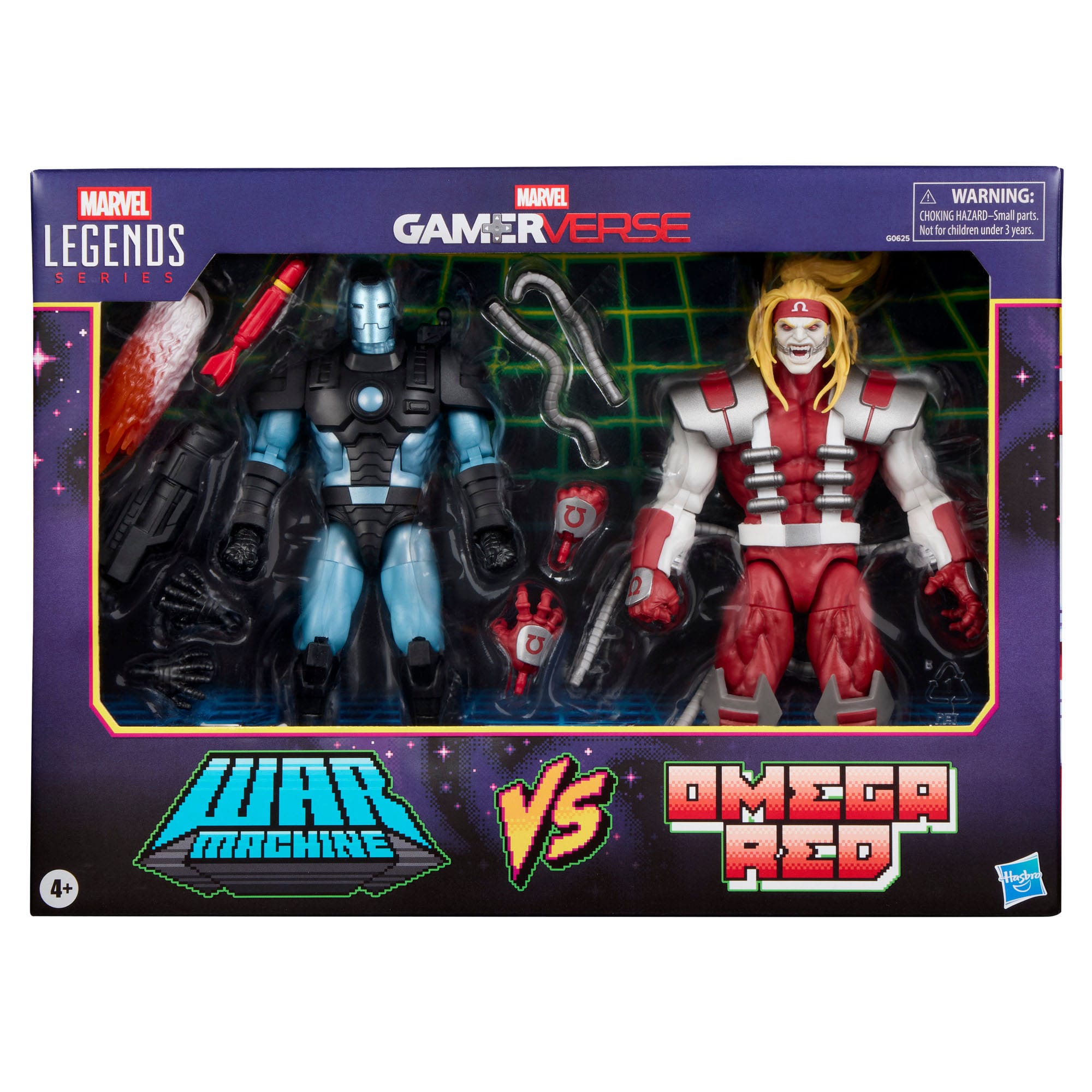 Marvel Legends: War Machine vs. Omega Red (Gamerverse)-Actionfiguren-Hasbro-Mighty Underground