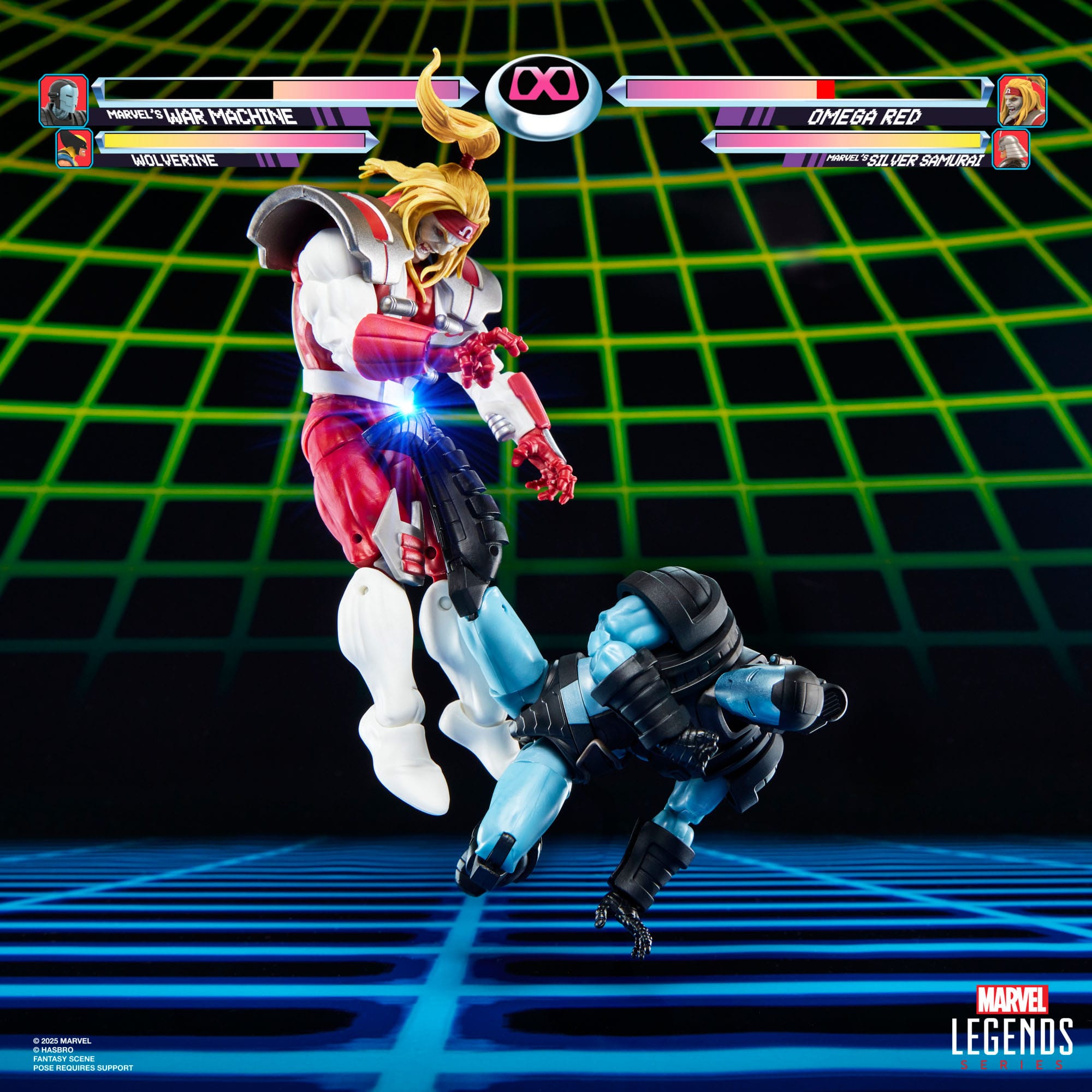 Marvel Legends: War Machine vs. Omega Red (Gamerverse)-Actionfiguren-Hasbro-Mighty Underground