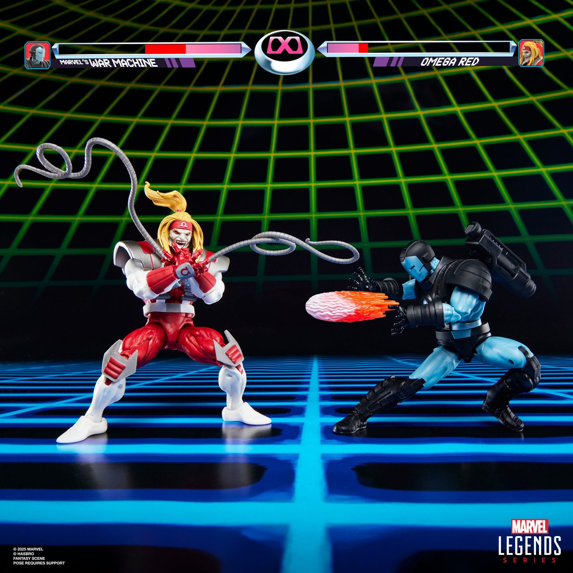 Marvel Legends: War Machine vs. Omega Red (Gamerverse)-Actionfiguren-Hasbro-Mighty Underground