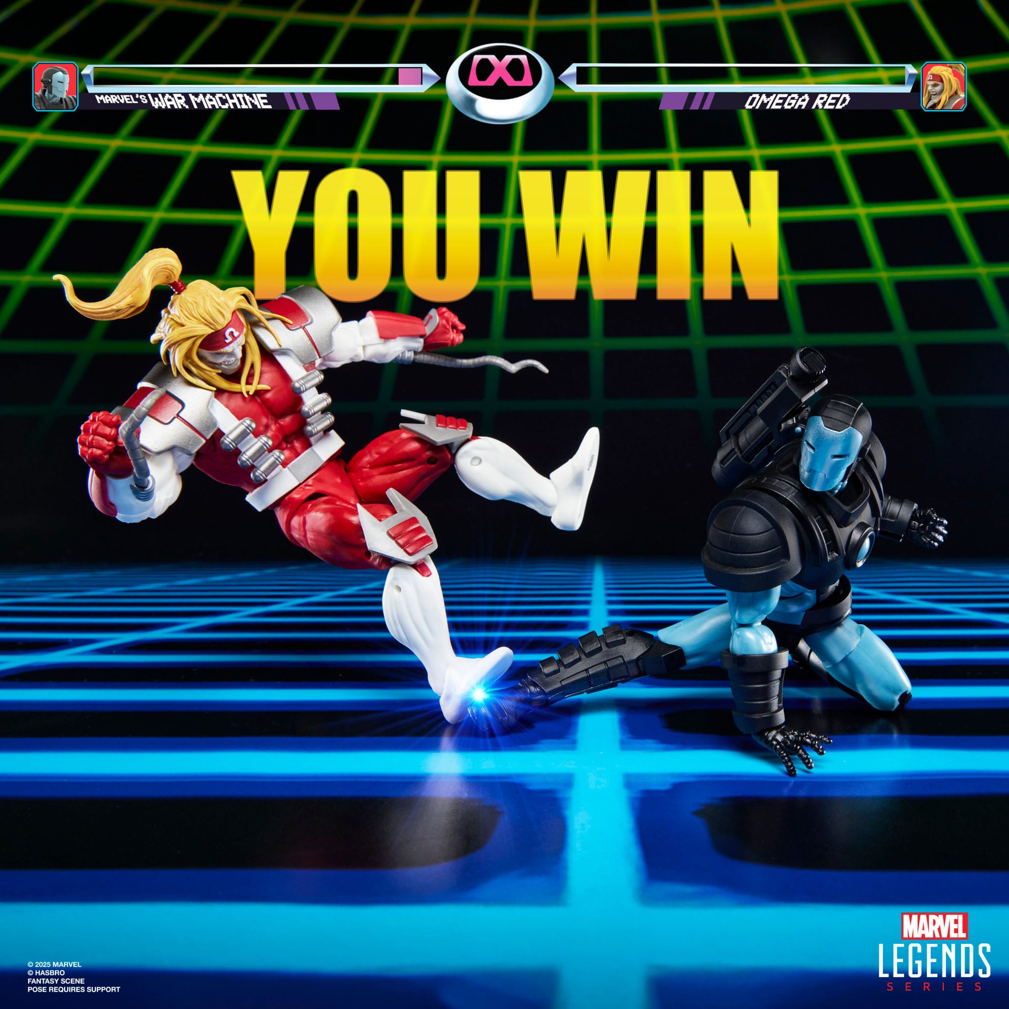 Marvel Legends: War Machine vs. Omega Red (Gamerverse)-Actionfiguren-Hasbro-Mighty Underground