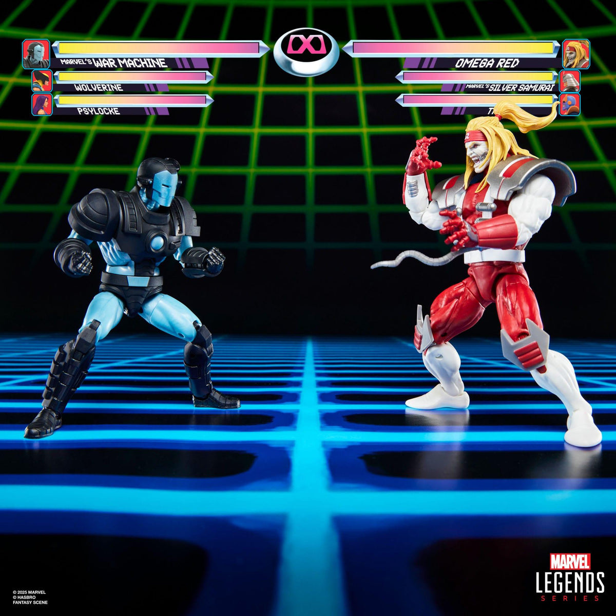 Marvel Legends: War Machine vs. Omega Red (Gamerverse)-Actionfiguren-Hasbro-Mighty Underground