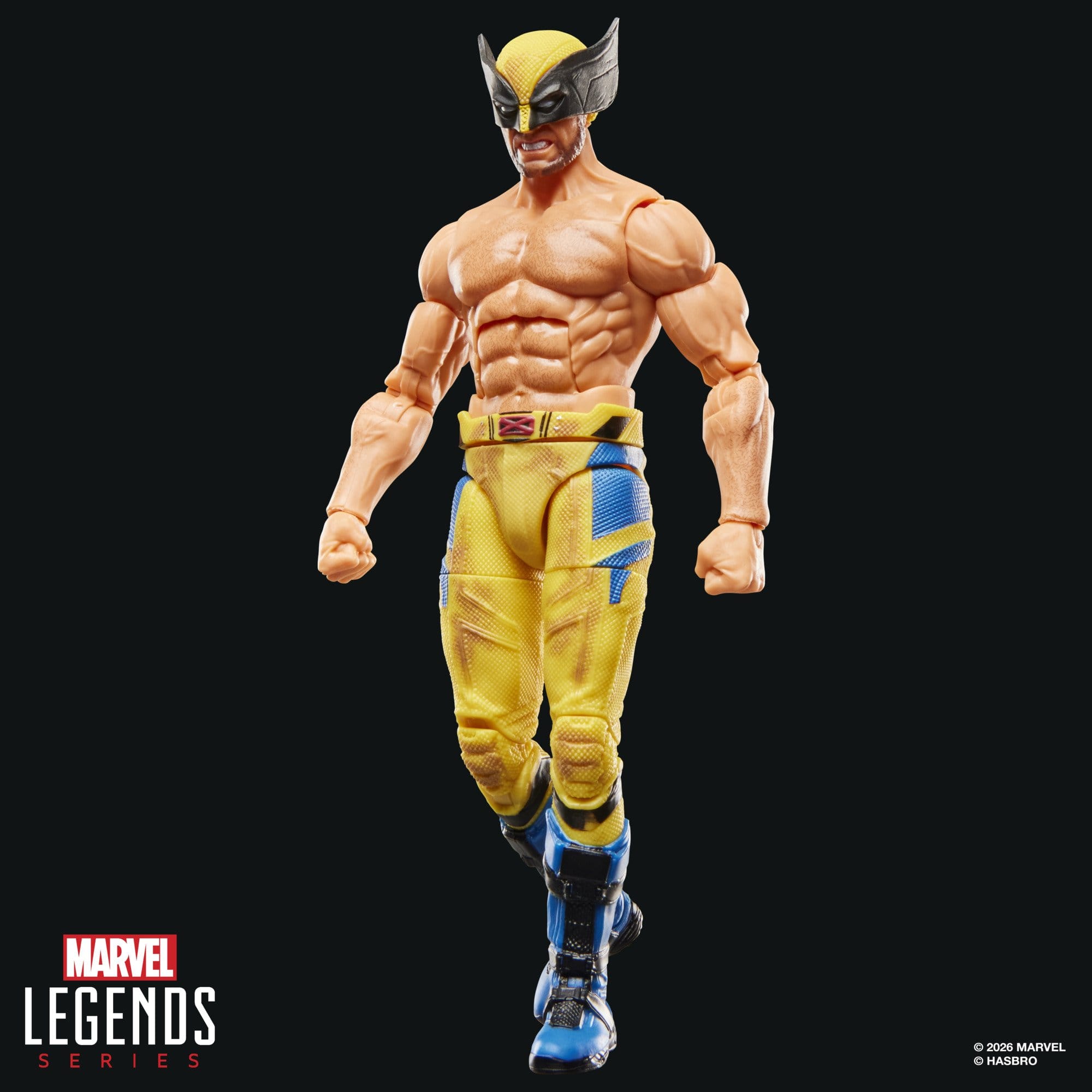 Marvel Legends: Wolverine (Deadpool & Wolverine) (Shirtless)-Actionfiguren-Hasbro-Mighty Underground