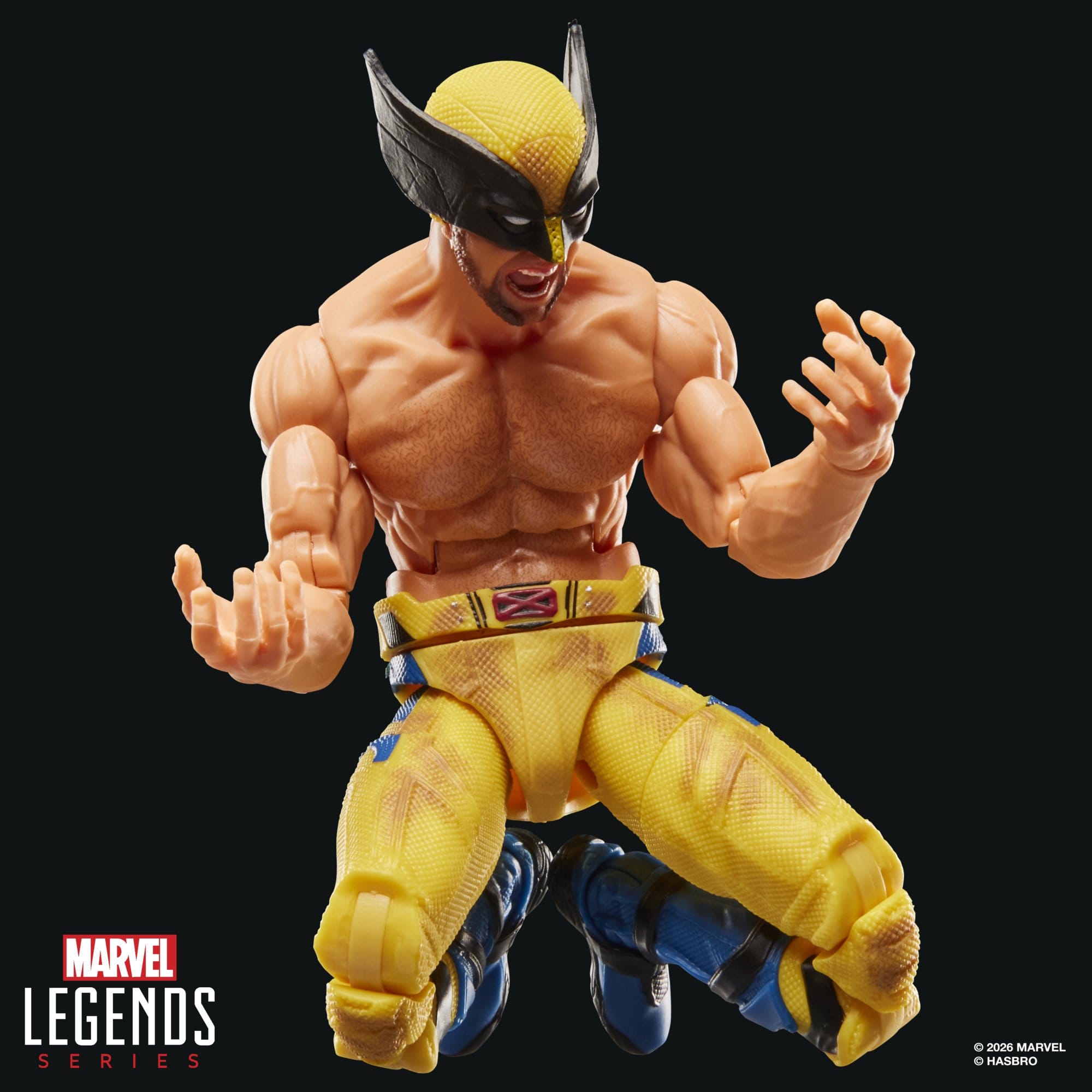 Marvel Legends: Wolverine (Deadpool & Wolverine) (Shirtless)-Actionfiguren-Hasbro-Mighty Underground
