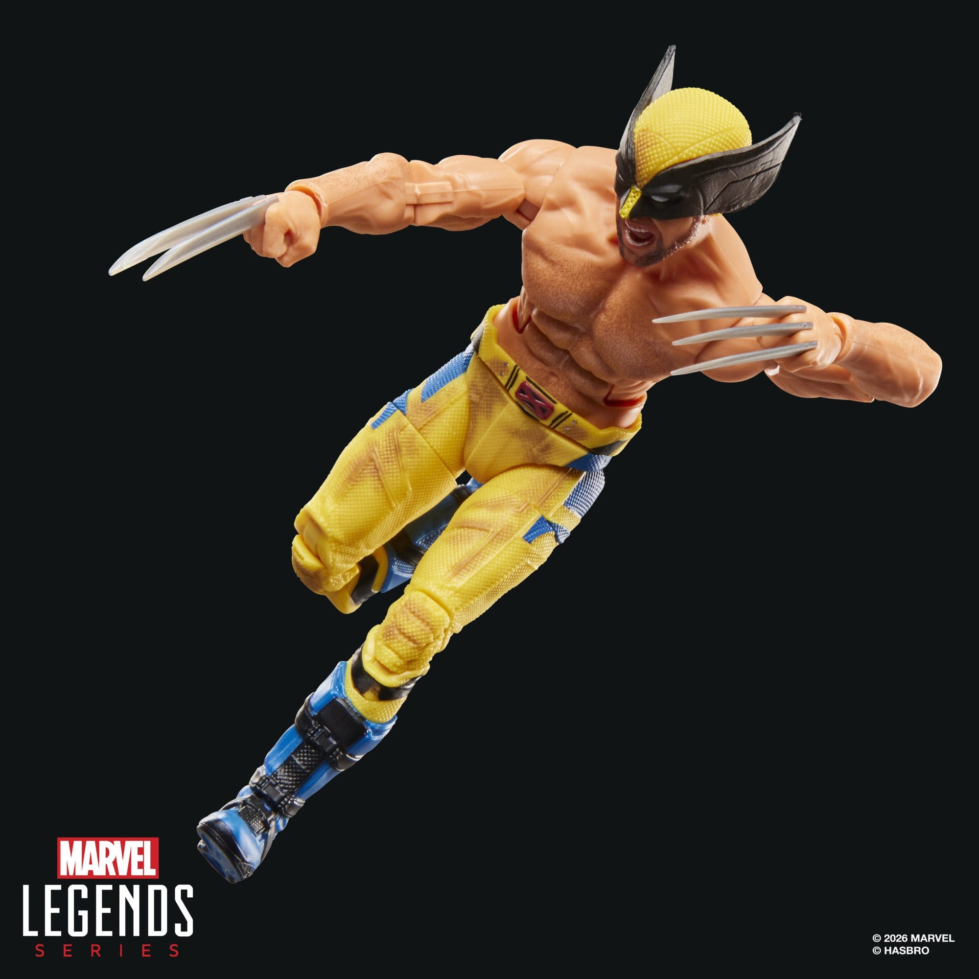Marvel Legends: Wolverine (Deadpool & Wolverine) (Shirtless)-Actionfiguren-Hasbro-Mighty Underground