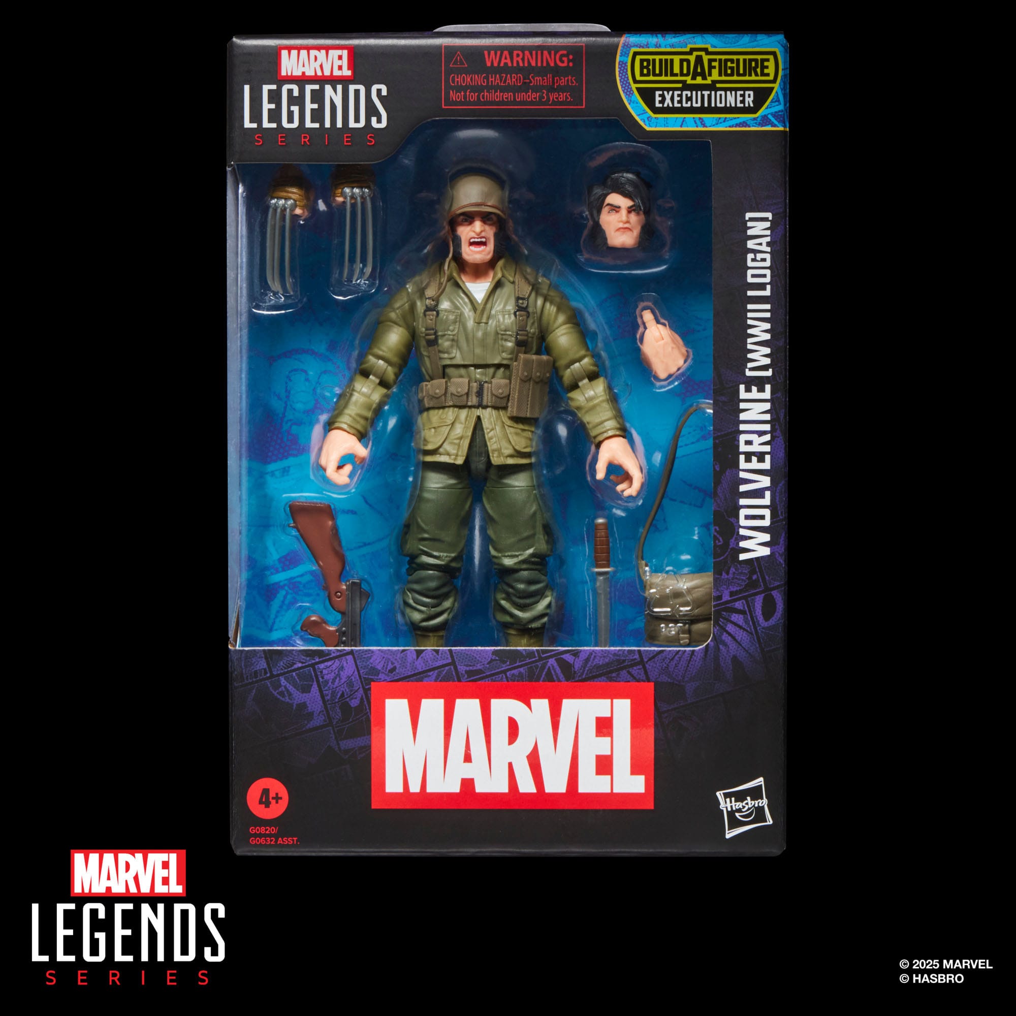 Marvel Legends: Wolverine (WWII Logan)-Actionfiguren-Hasbro-Mighty Underground