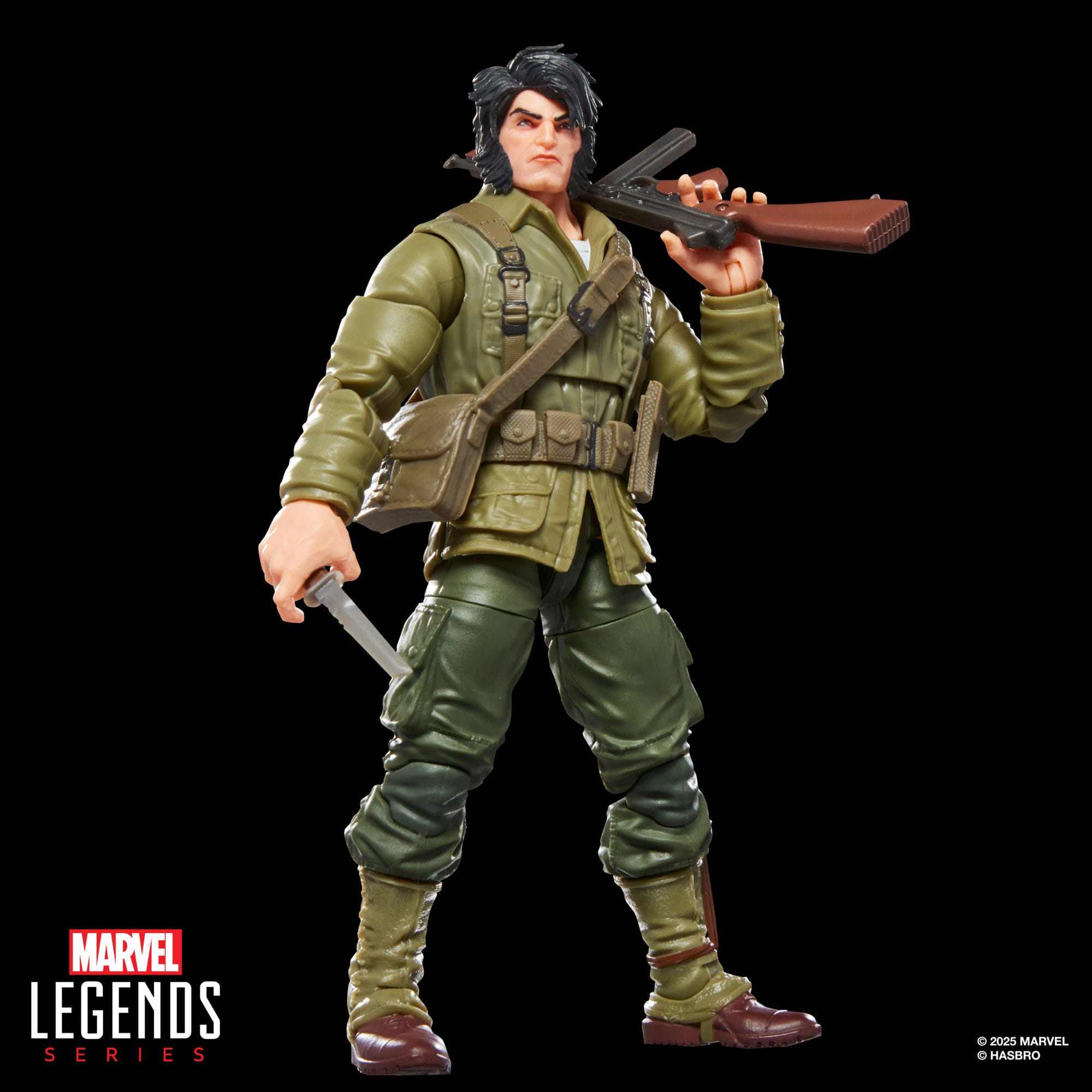 Marvel Legends: Wolverine (WWII Logan)-Actionfiguren-Hasbro-Mighty Underground