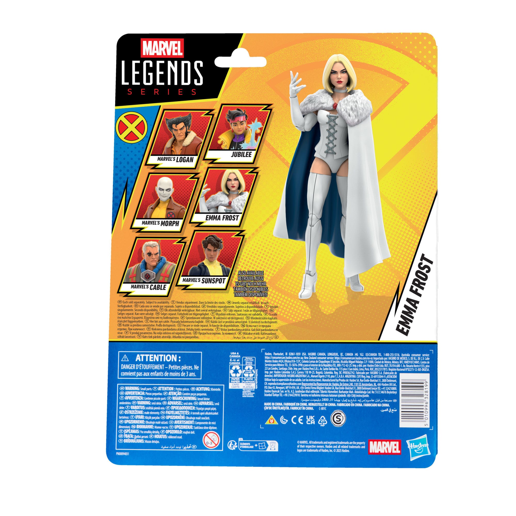 Marvel Legends X-Men '97: Emma Frost-Actionfiguren-Hasbro-Mighty Underground