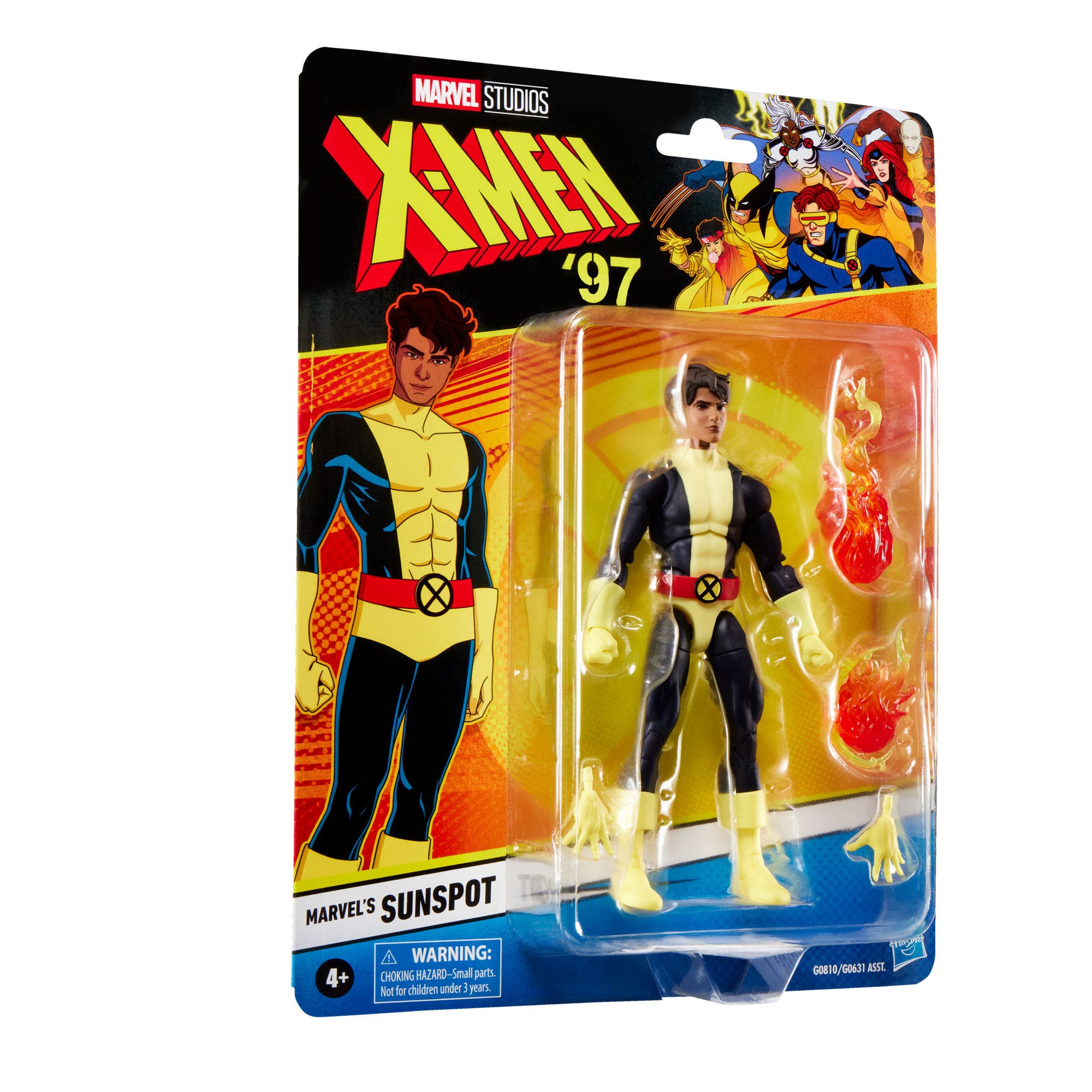 Marvel Legends X-Men '97: Marvel's Sunspot-Actionfiguren-Hasbro-Mighty Underground