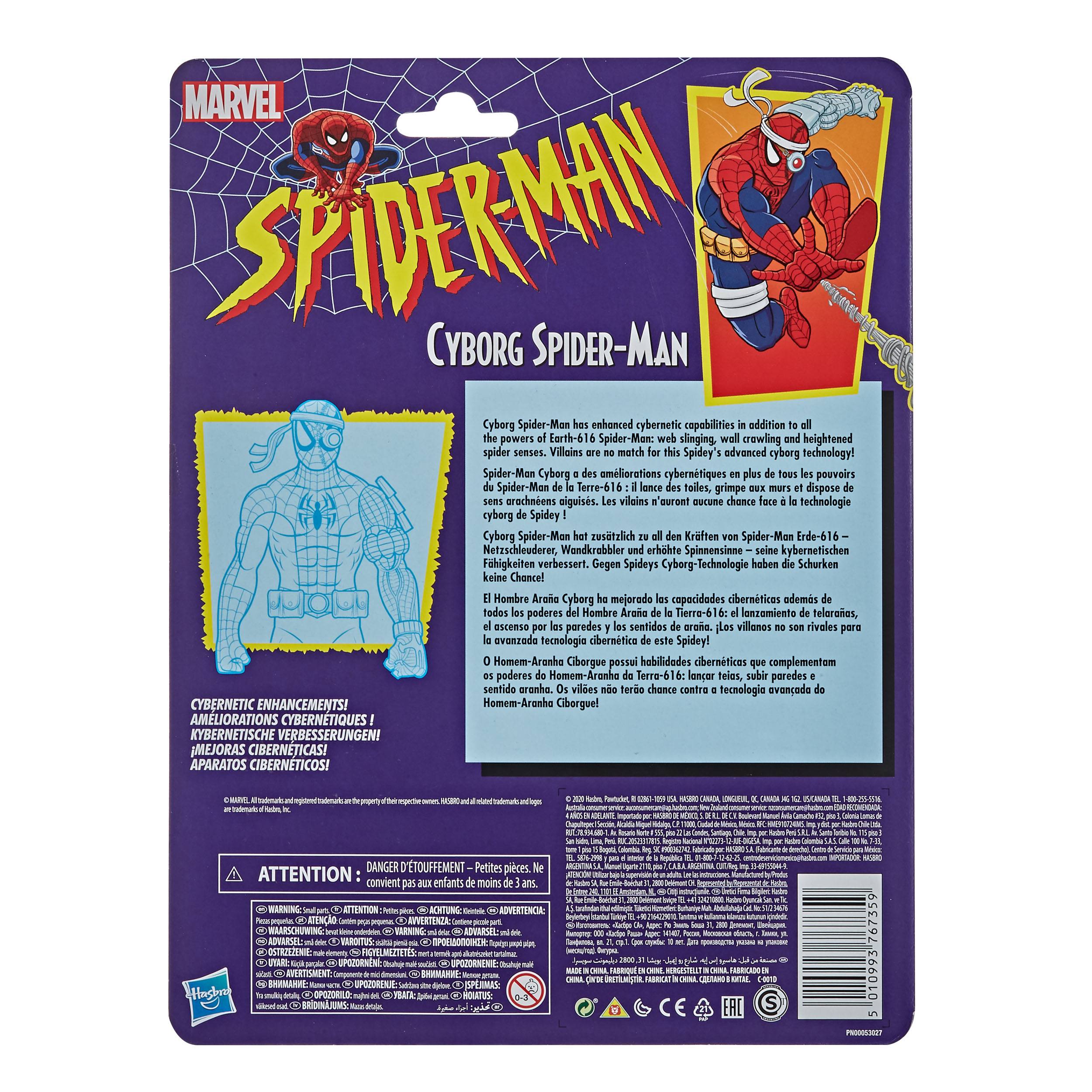 Marvel Retro Collection: Cyborg Spider-Man-Actionfiguren-Hasbro-Mighty Underground