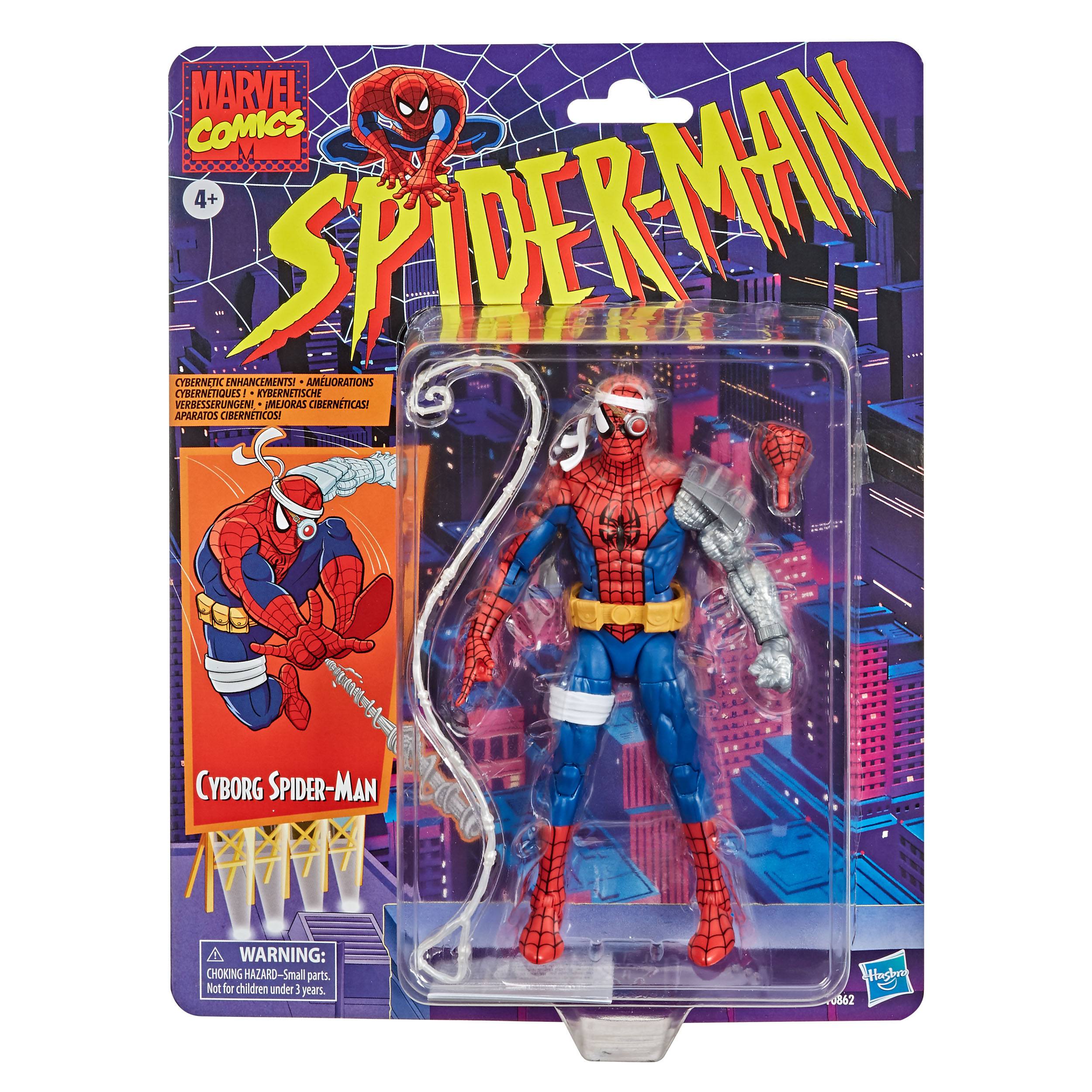 Marvel Retro Collection: Cyborg Spider-Man-Actionfiguren-Hasbro-Mighty Underground