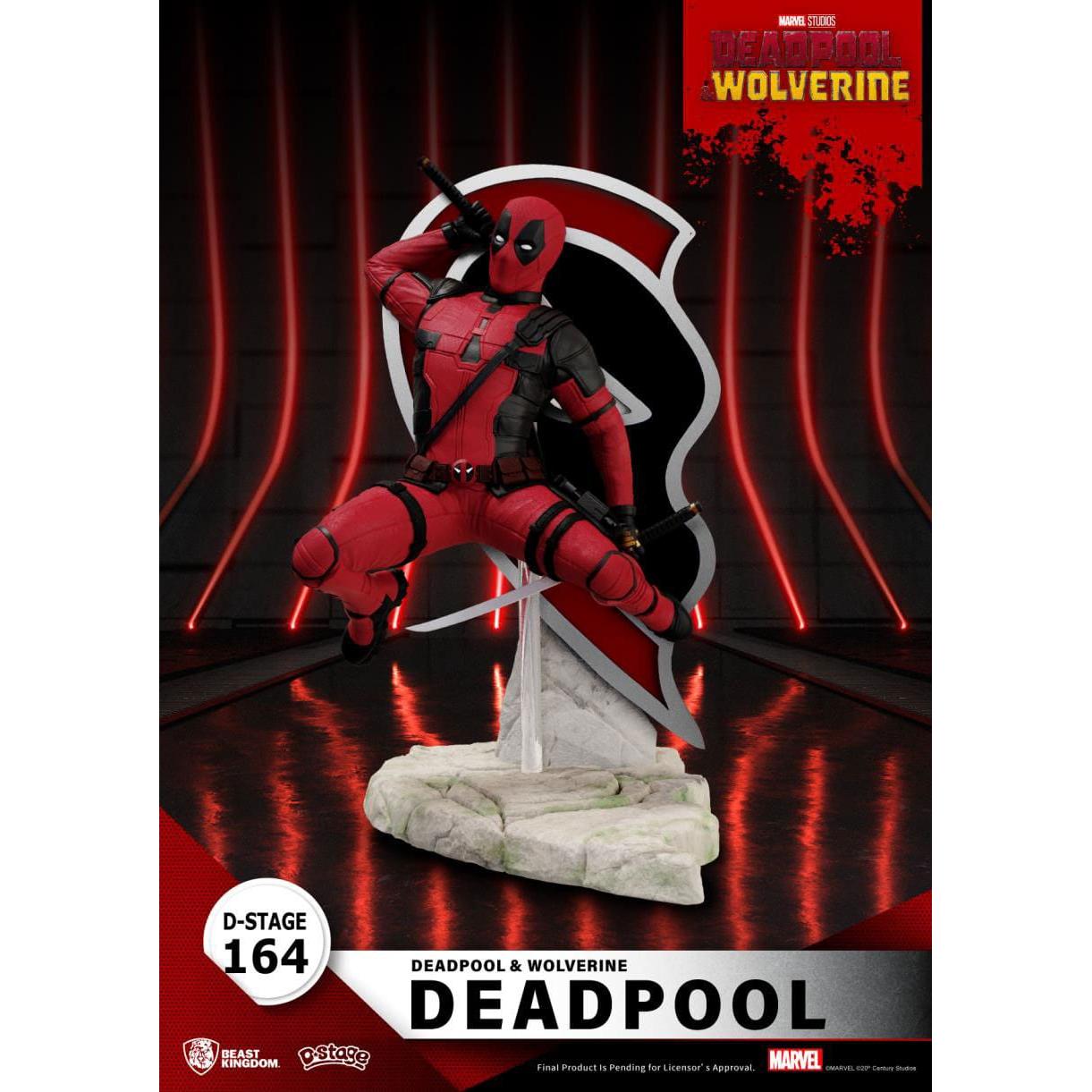 Marvel: Wolverine & Deadpool - 3 D-Stage Diorama - 2-er Bundle-Diorama-Beast Kingdom-Mighty Underground