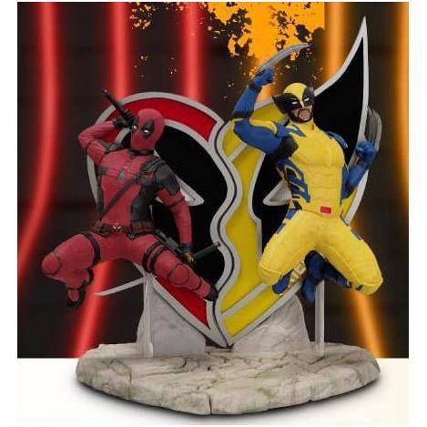 Marvel: Wolverine & Deadpool - 3 D-Stage Diorama - 2-er Bundle-Diorama-Beast Kingdom-Mighty Underground