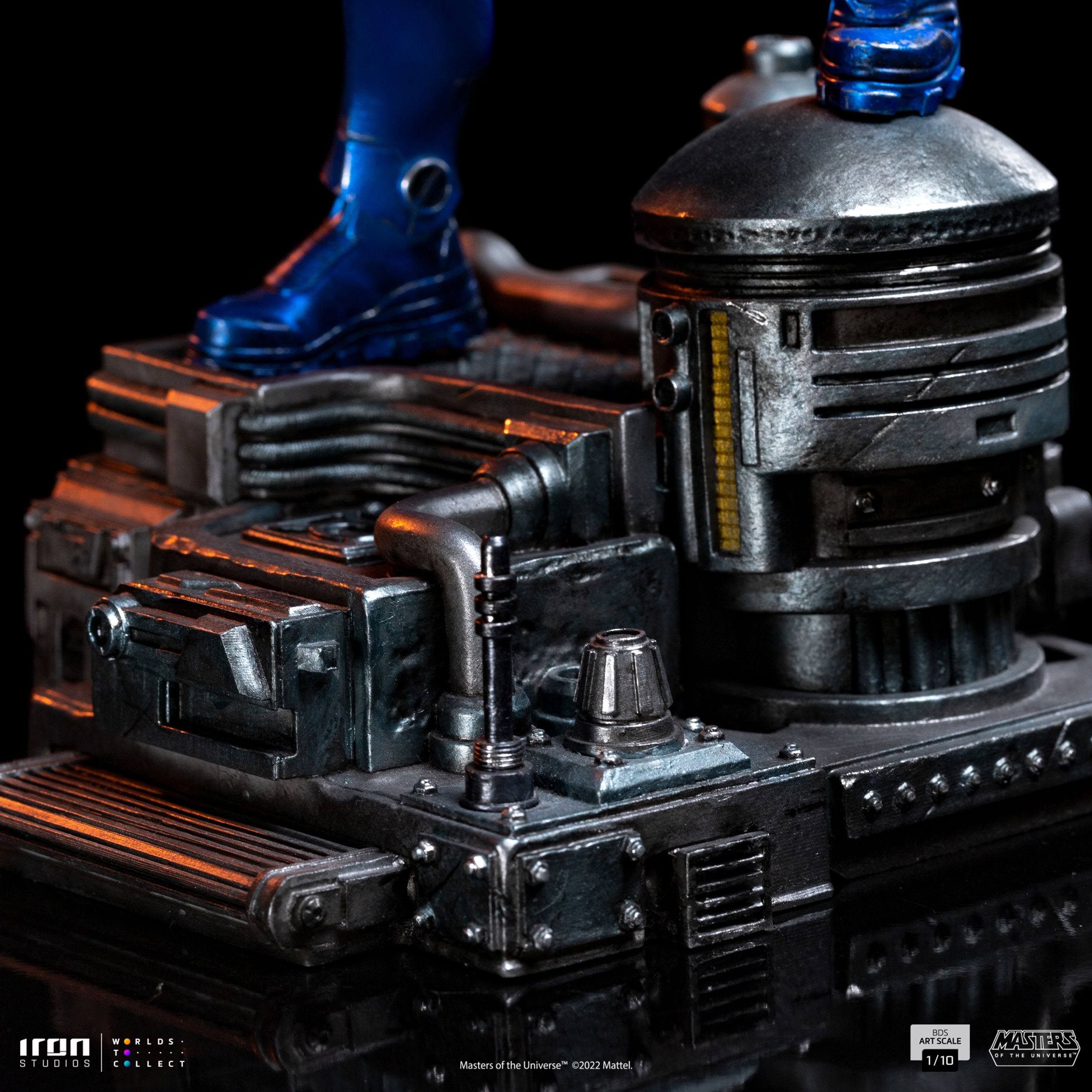 Masters of the Universe Masterverse : Man-E-Faces - 1/10 Statue-Statue-Iron Studios-Mighty Underground