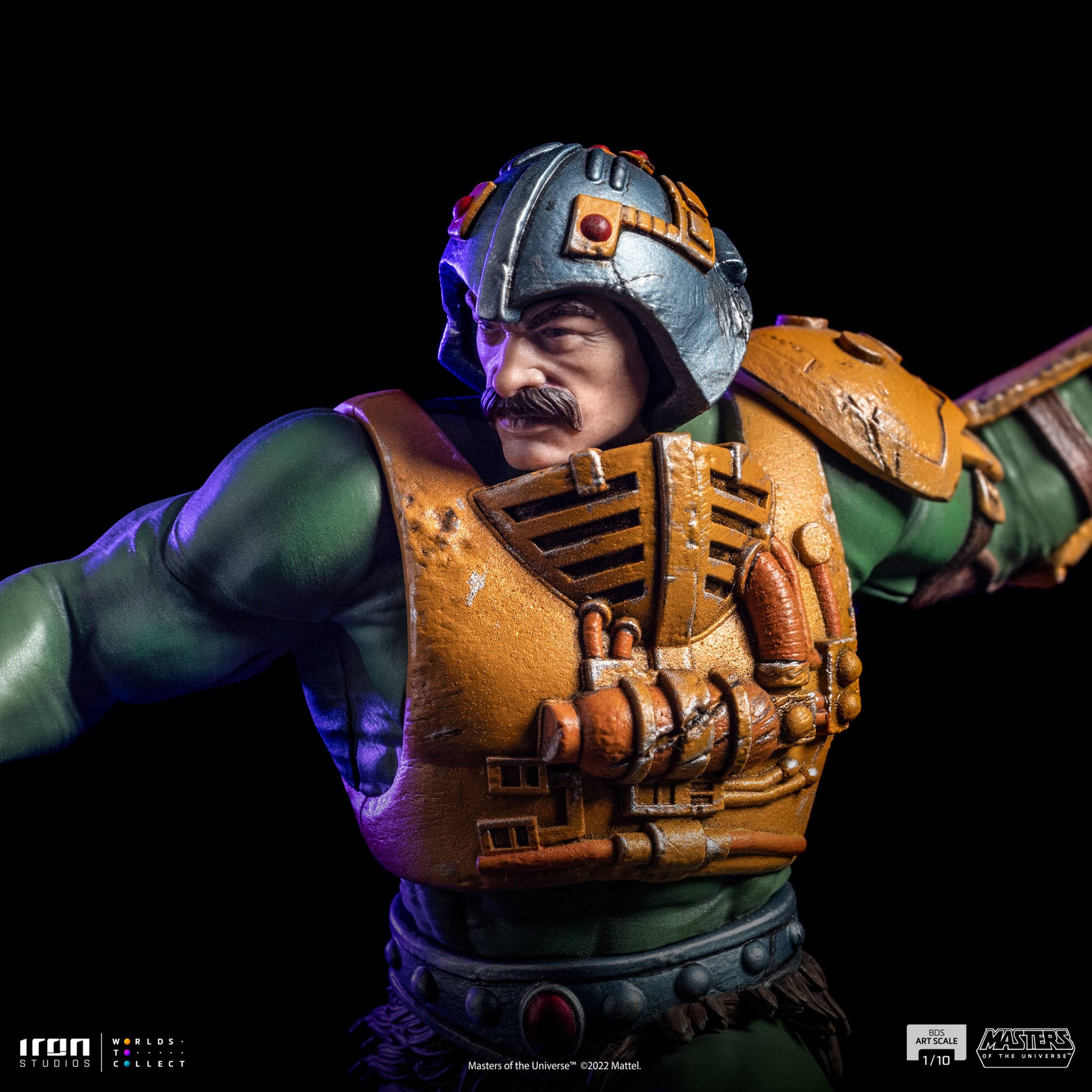 Masters of the Universe: Man-at-Arms - 1/10 Statue-Statue-Iron Studios-Mighty Underground