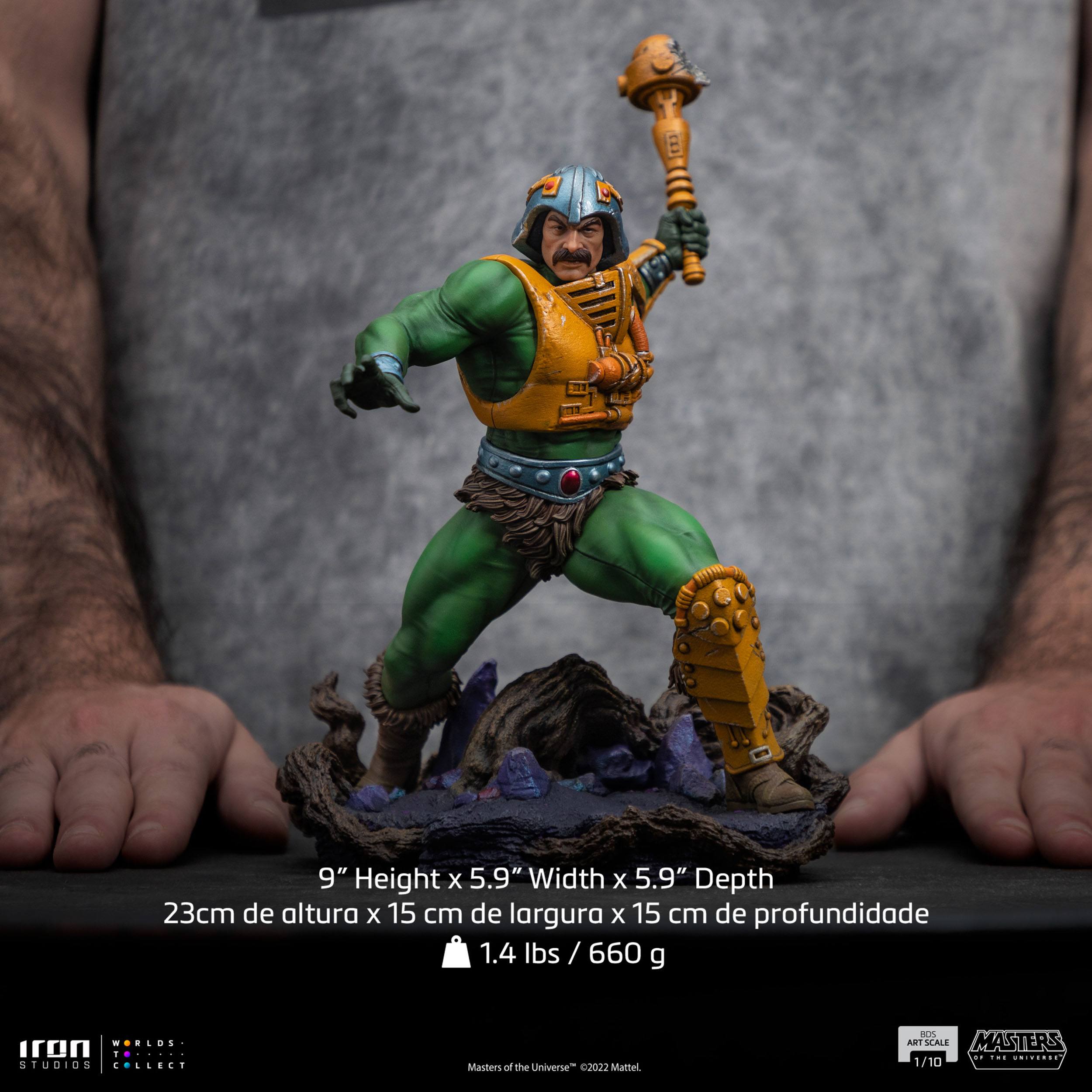 Masters of the Universe: Man-at-Arms - 1/10 Statue-Statue-Iron Studios-Mighty Underground