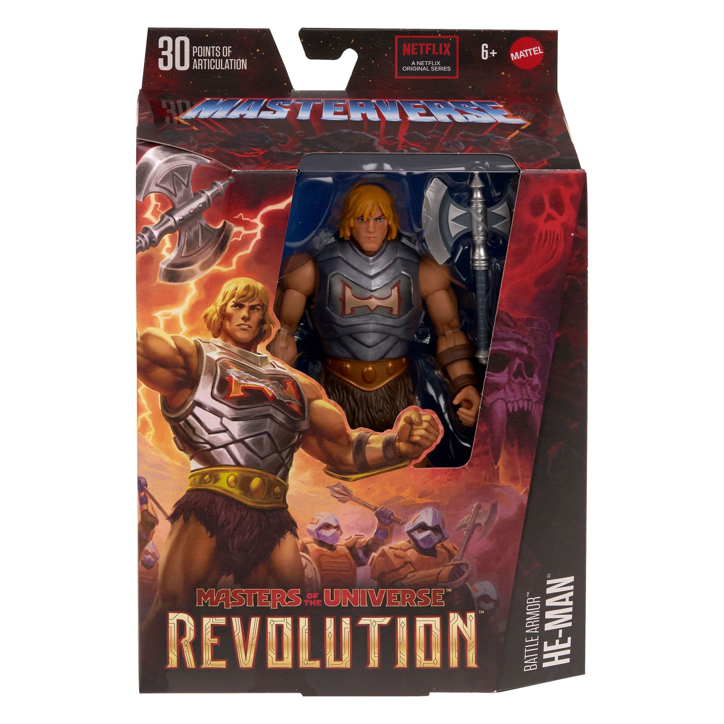 Masters of the Universe Masterverse : Battle Armor He-Man (Revolution)-Actionfiguren-Mattel-Mighty Underground