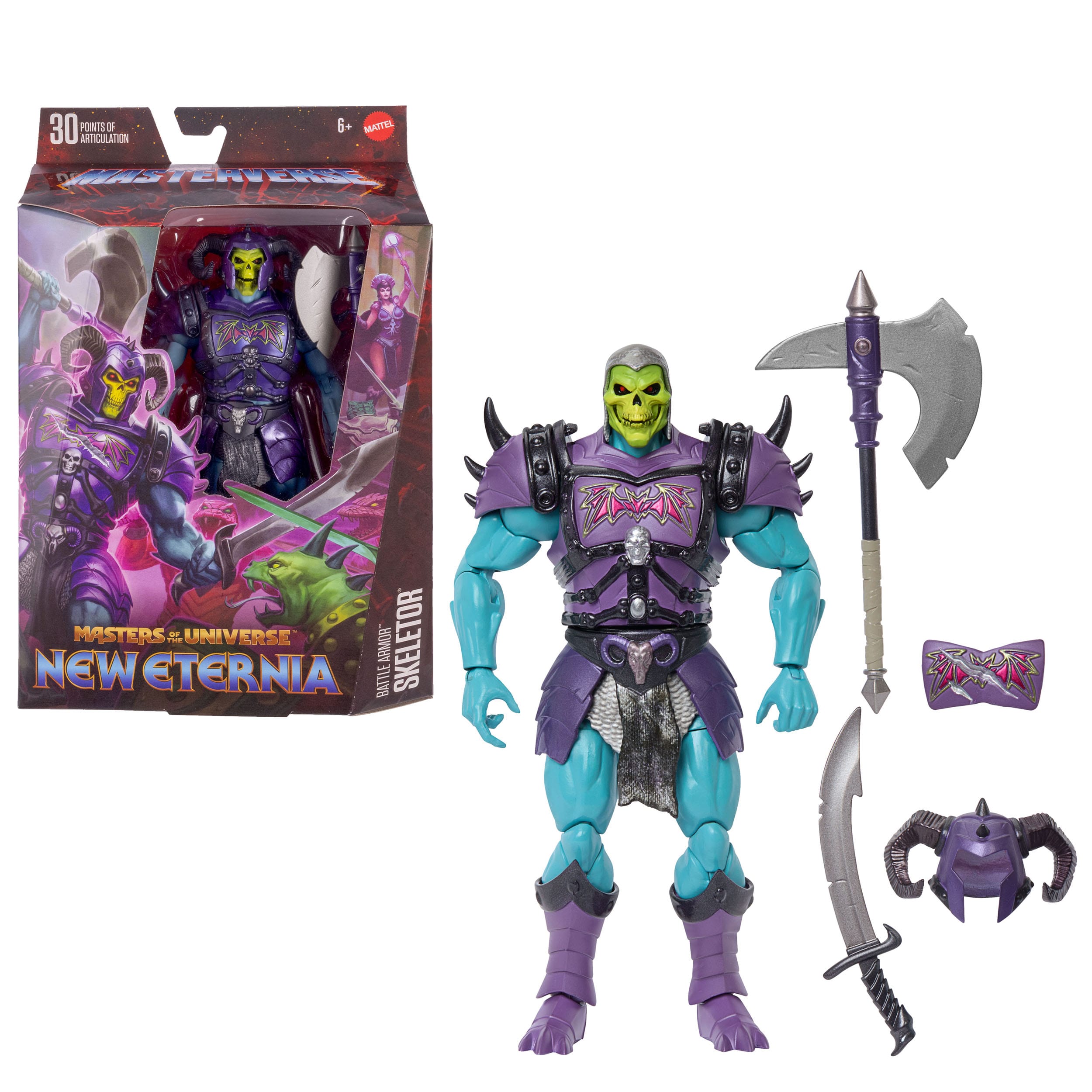 Masters of the Universe Masterverse: Battle Armor Skeletor (New Eternia)-Actionfiguren-Mattel-Mighty Underground