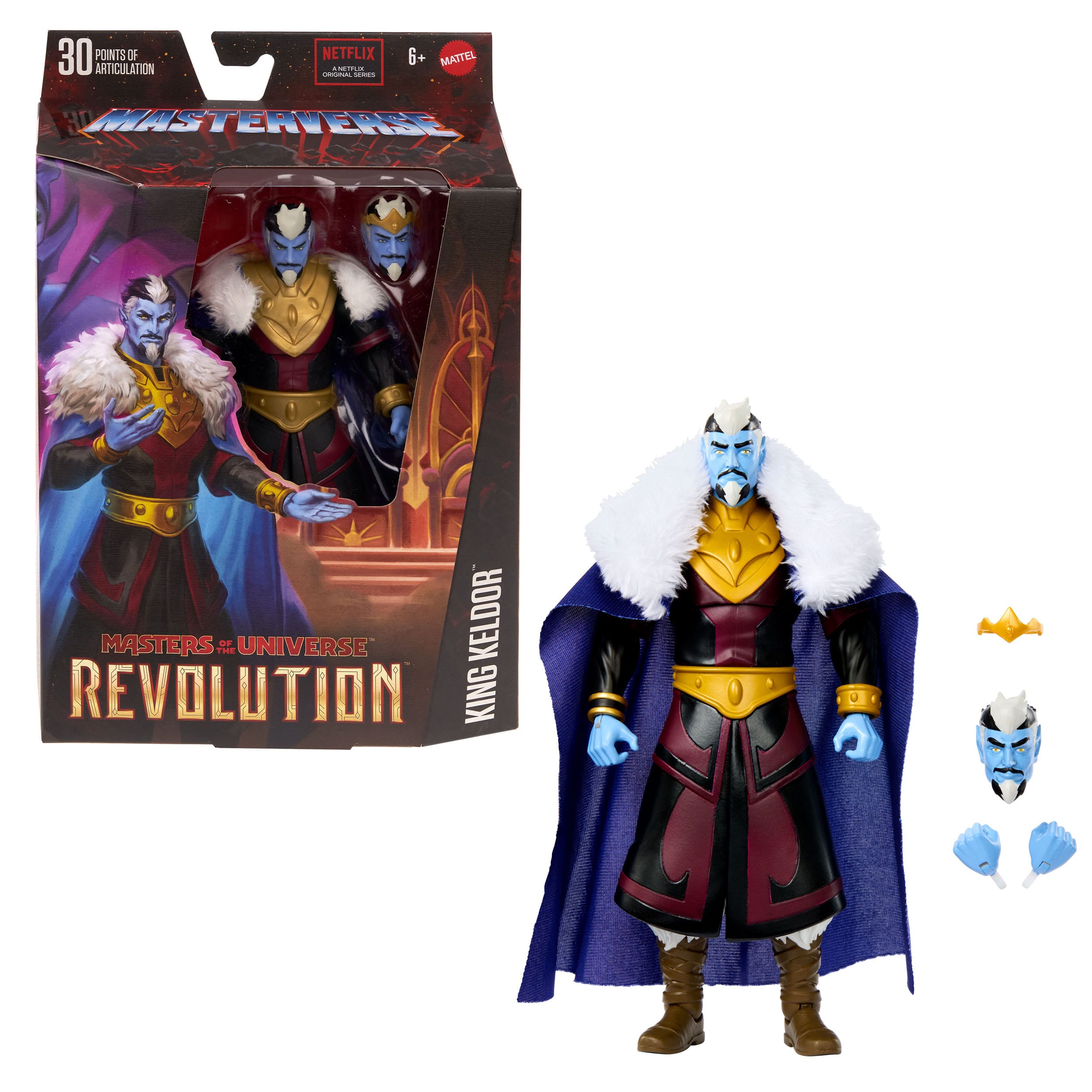 Masters of the Universe Masterverse : King Keldor (Revolution)-Actionfiguren-Mattel-Mighty Underground