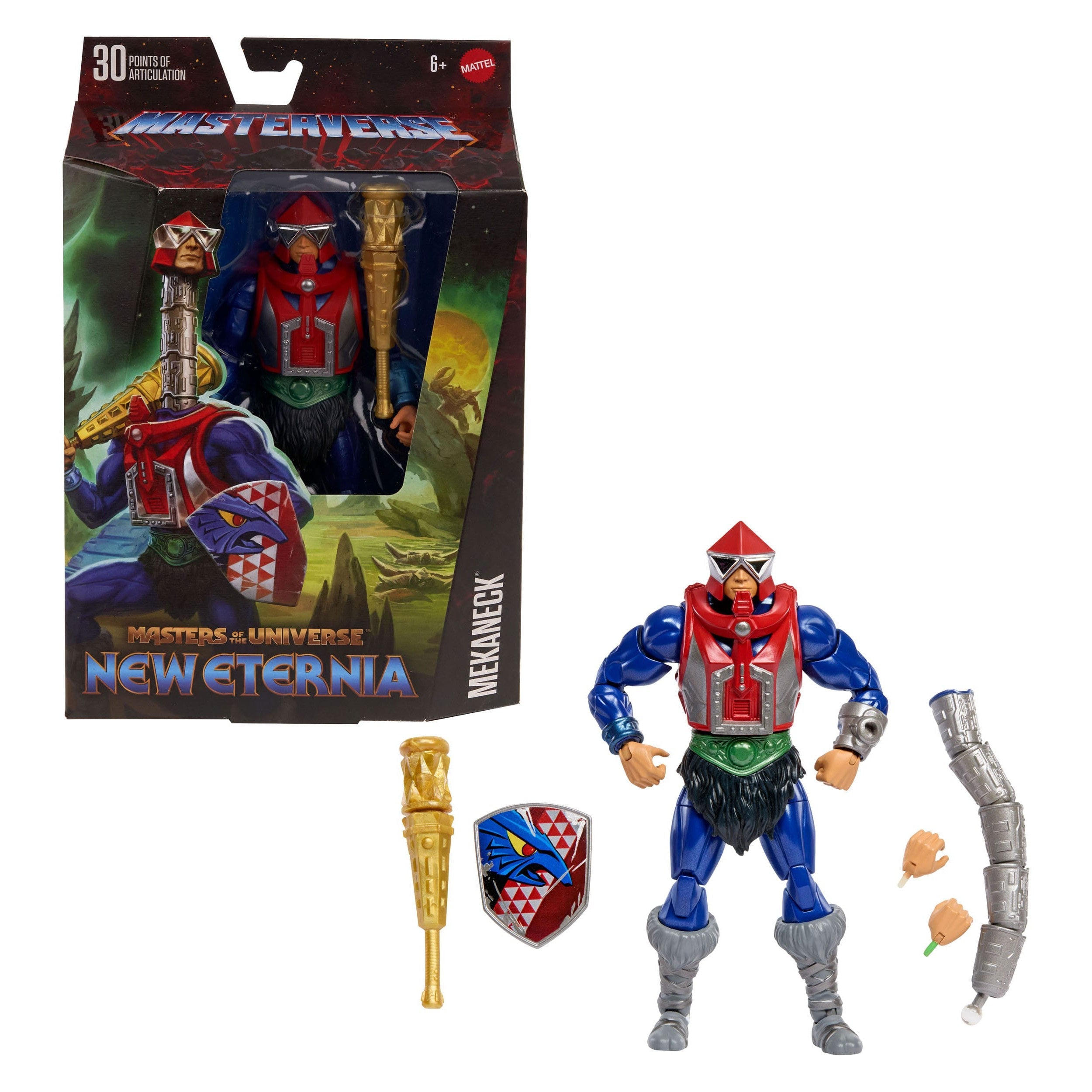 Masters of the Universe Masterverse : Mekaneck (New Eternia)-Actionfiguren-Mattel-Mighty Underground