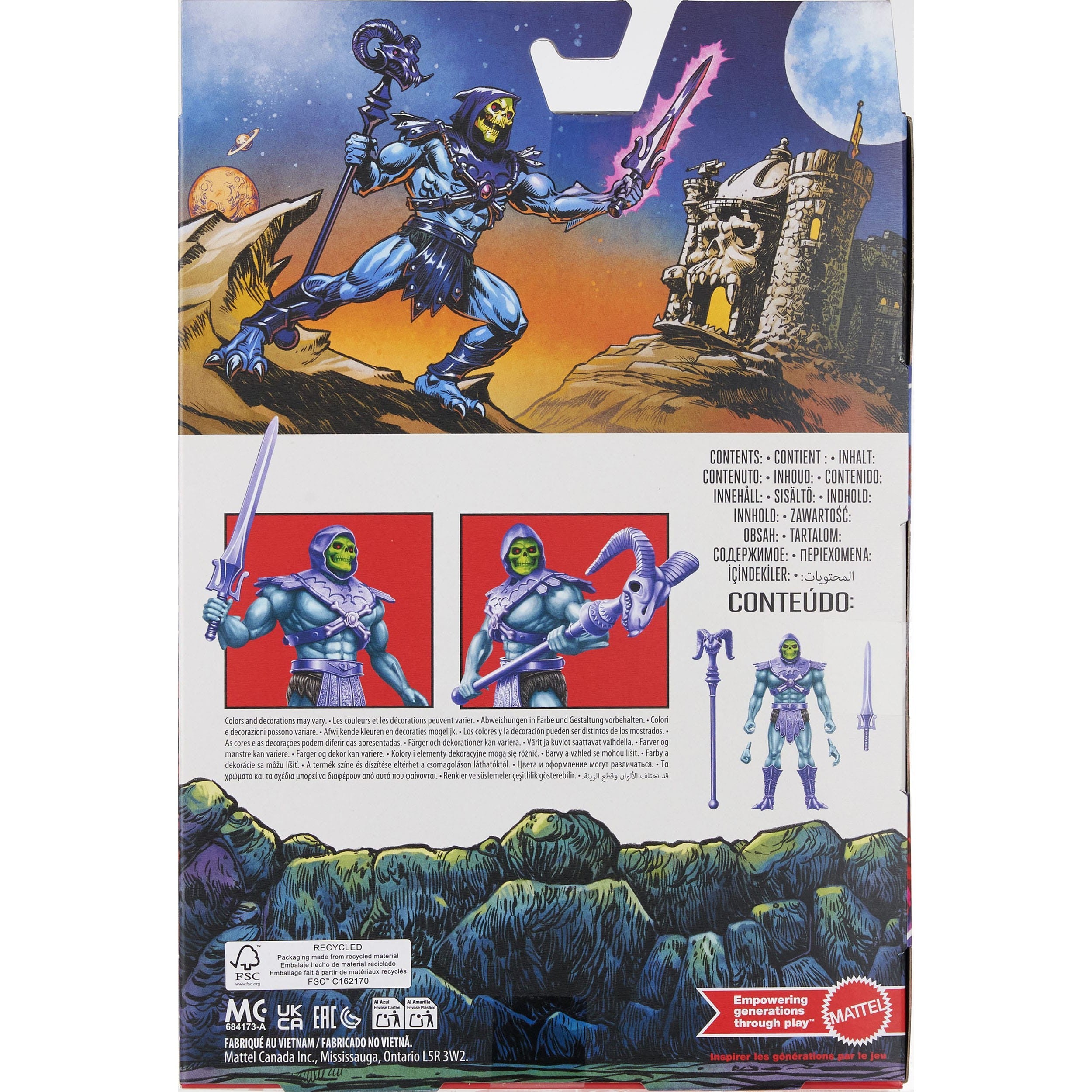 Masters of the Universe Masterverse Vintage Collection: Skeletor-Actionfiguren-Mattel-Mighty Underground