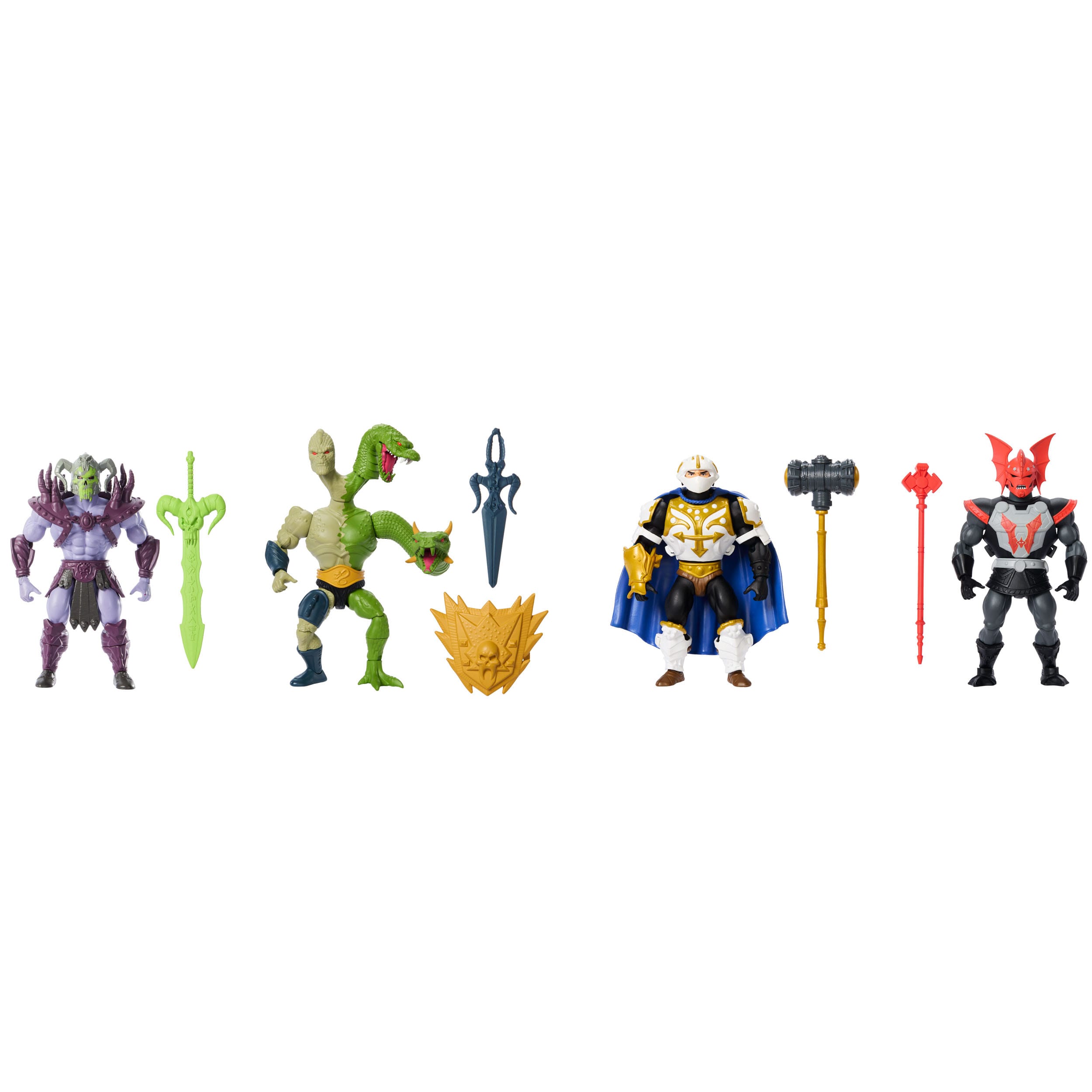 Masters of the Universe Origins: Battle for Eternia - 4-Pack-Actionfiguren-Mattel-Mighty Underground