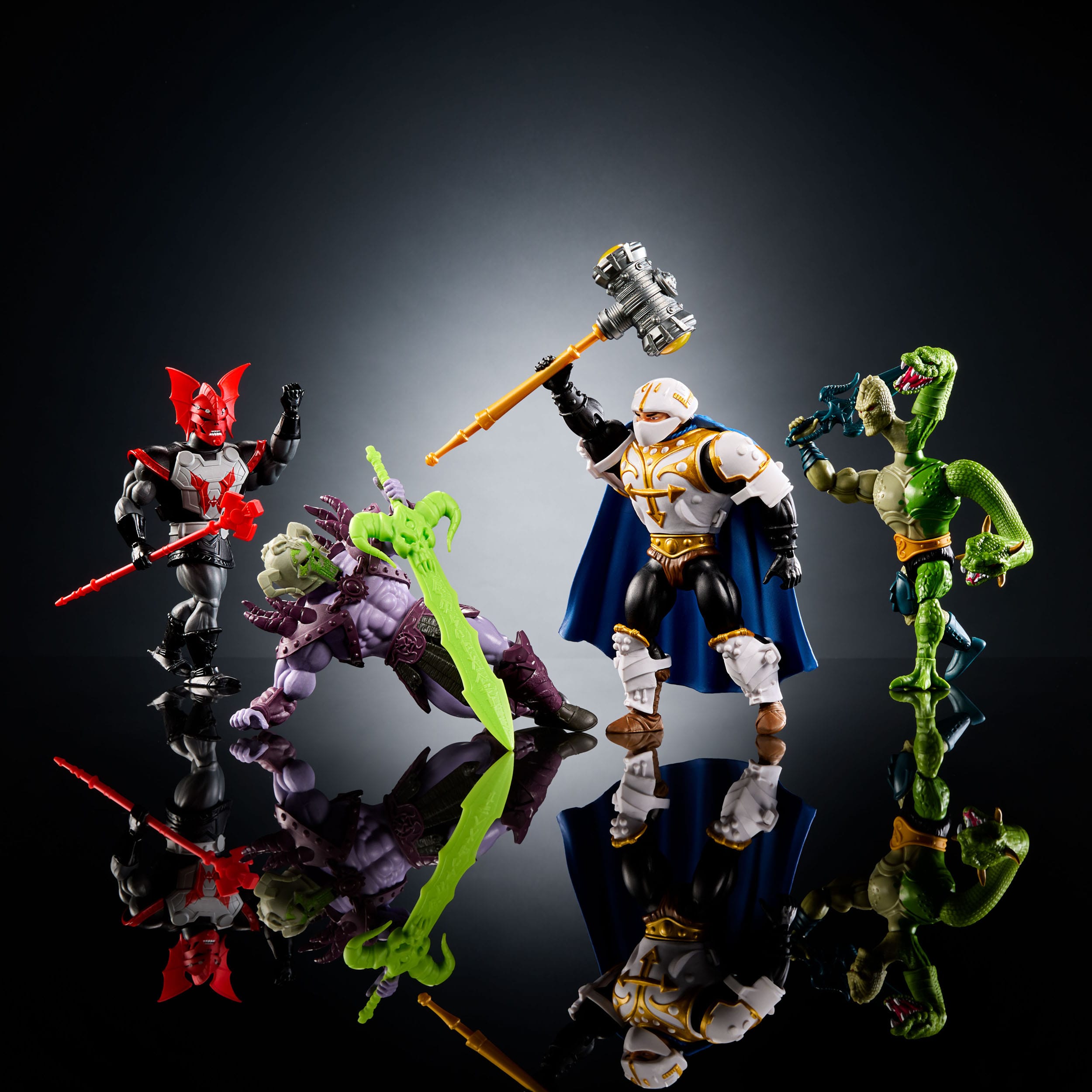 Masters of the Universe Origins: Battle for Eternia - 4-Pack-Actionfiguren-Mattel-Mighty Underground