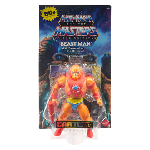Masters of the Universe Origins: Beast Man (Cartoon Collection, US-Karte)-Actionfiguren-Mattel-Mighty Underground