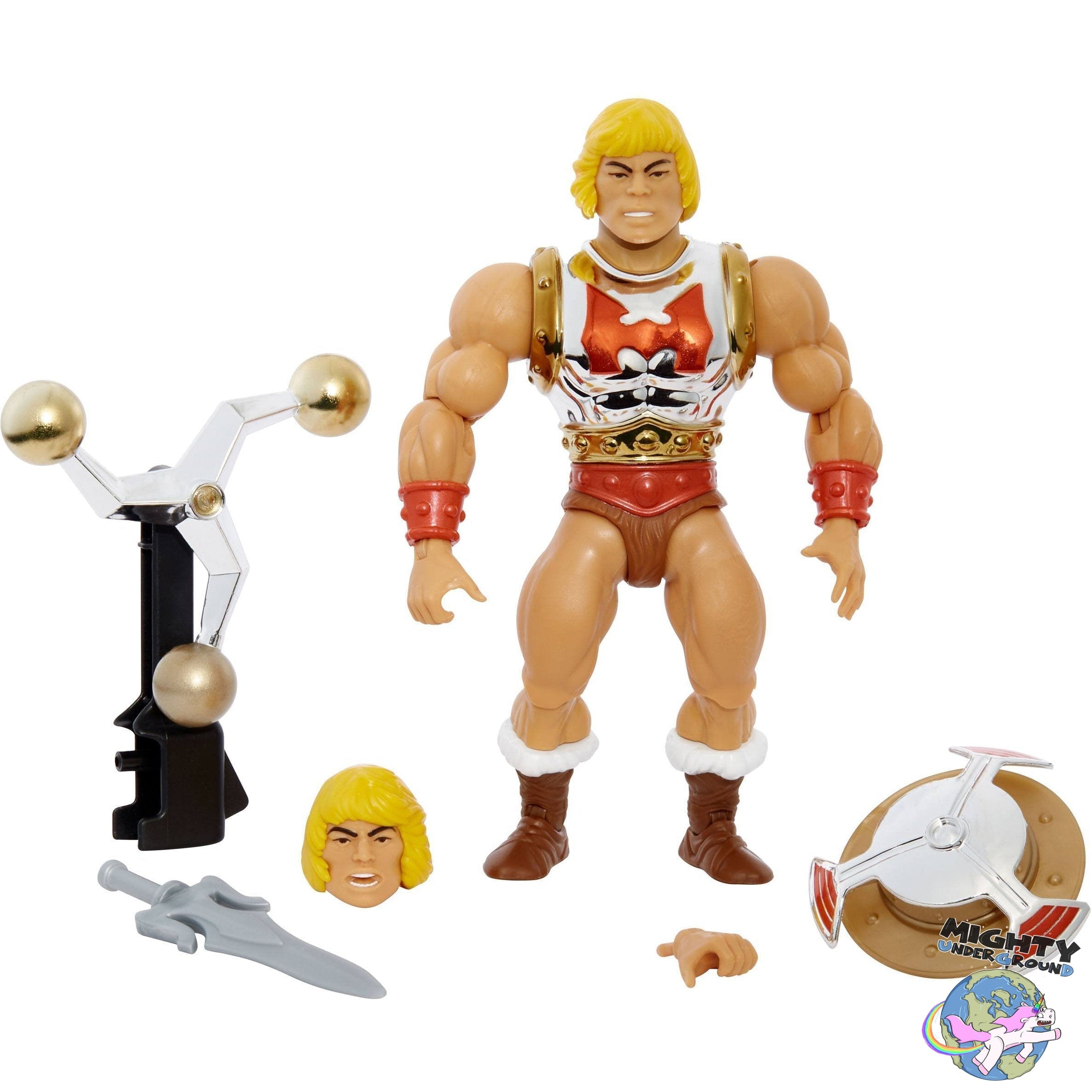 Masters of the Universe Origins Deluxe: Flying Fist He-Man-Actionfiguren-Mattel-Mighty Underground