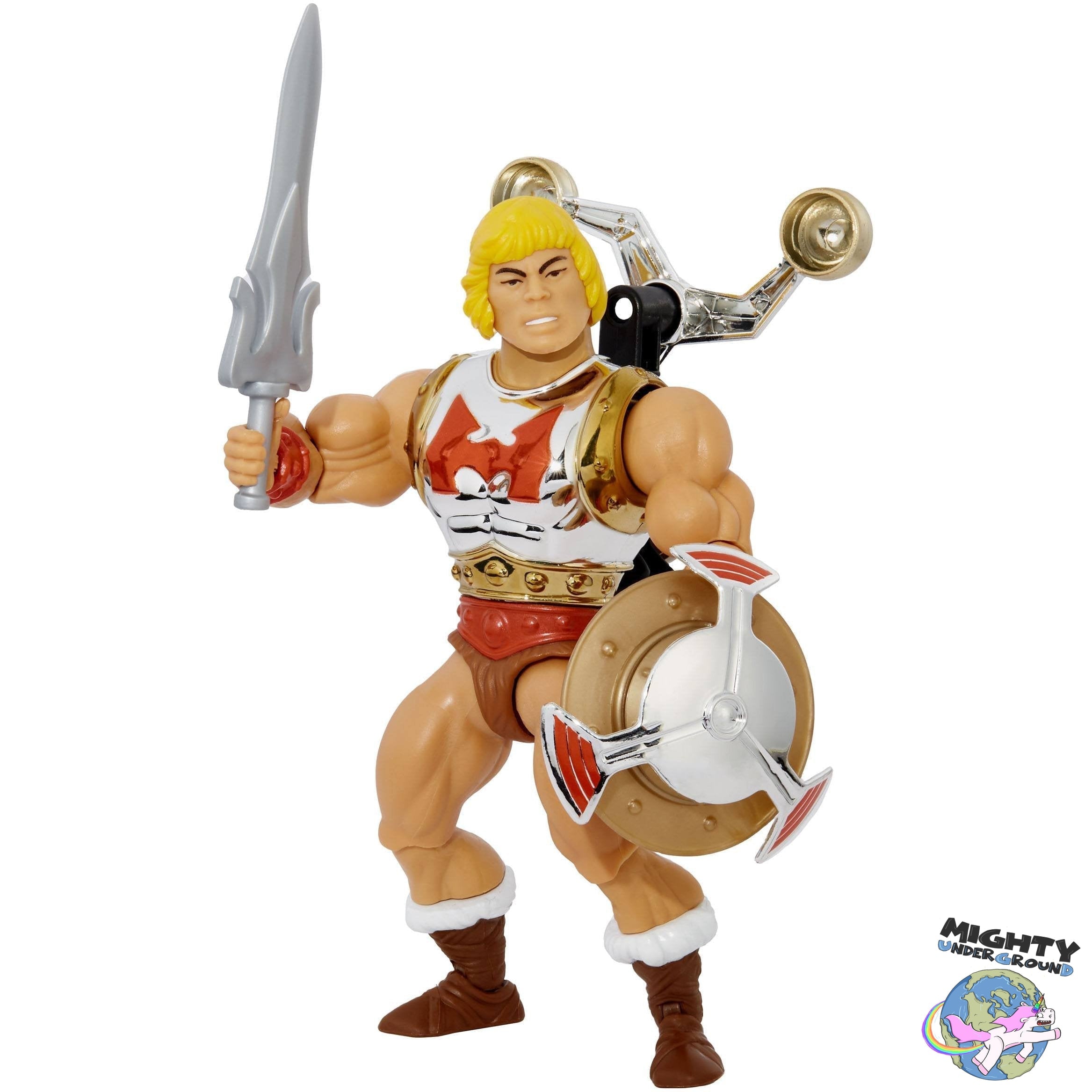 Masters of the Universe Origins Deluxe: Flying Fist He-Man-Actionfiguren-Mattel-Mighty Underground