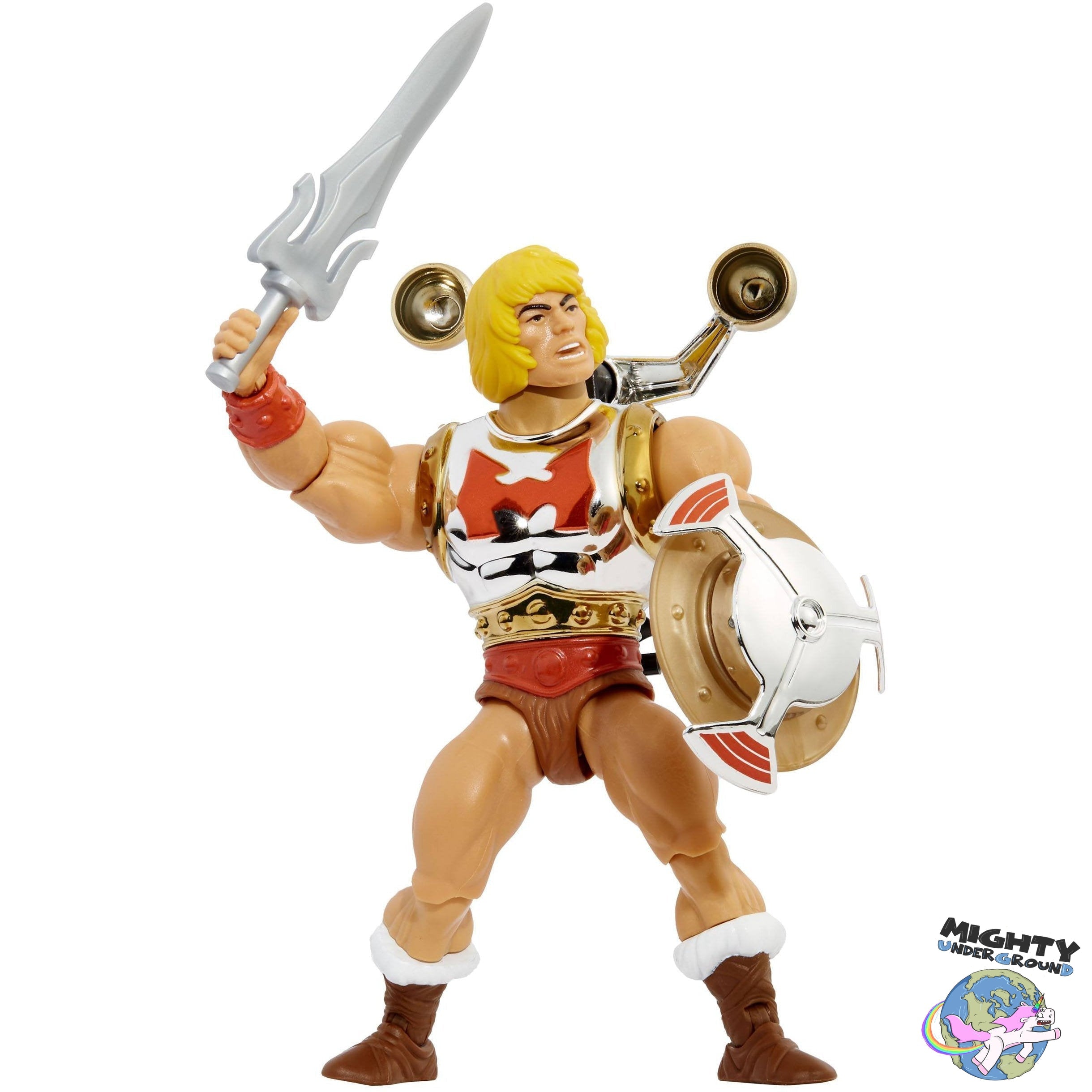 Masters of the Universe Origins Deluxe: Flying Fist He-Man-Actionfiguren-Mattel-Mighty Underground