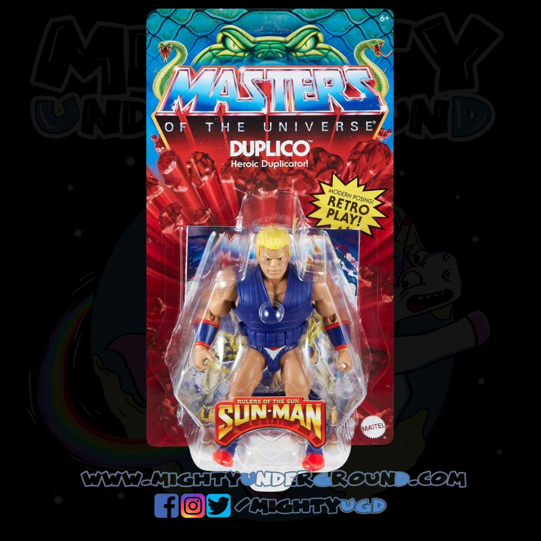 Masters of the Universe Origins: Duplico (US-Karte)-Actionfiguren-Mattel-Mighty Underground