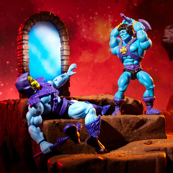 Masters of the Universe Origins: He-Skeletor (US-Karte)-Actionfiguren-Mattel-Mighty Underground