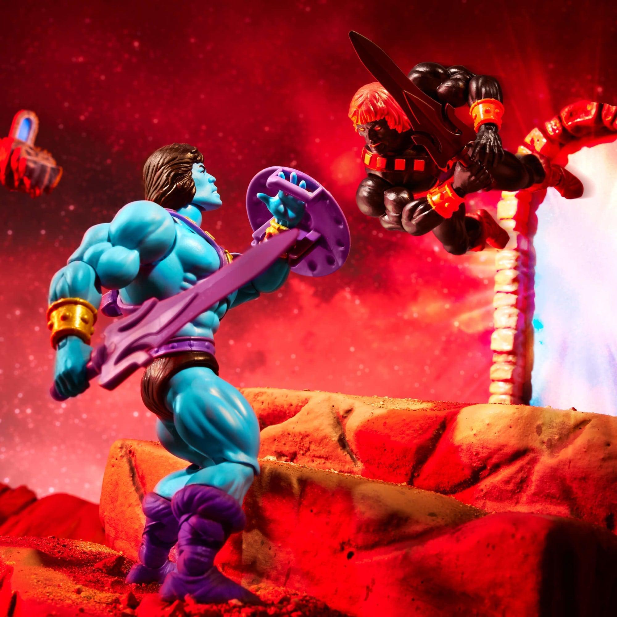 Masters of the Universe Origins: He-Skeletor (US-Karte)-Actionfiguren-Mattel-Mighty Underground