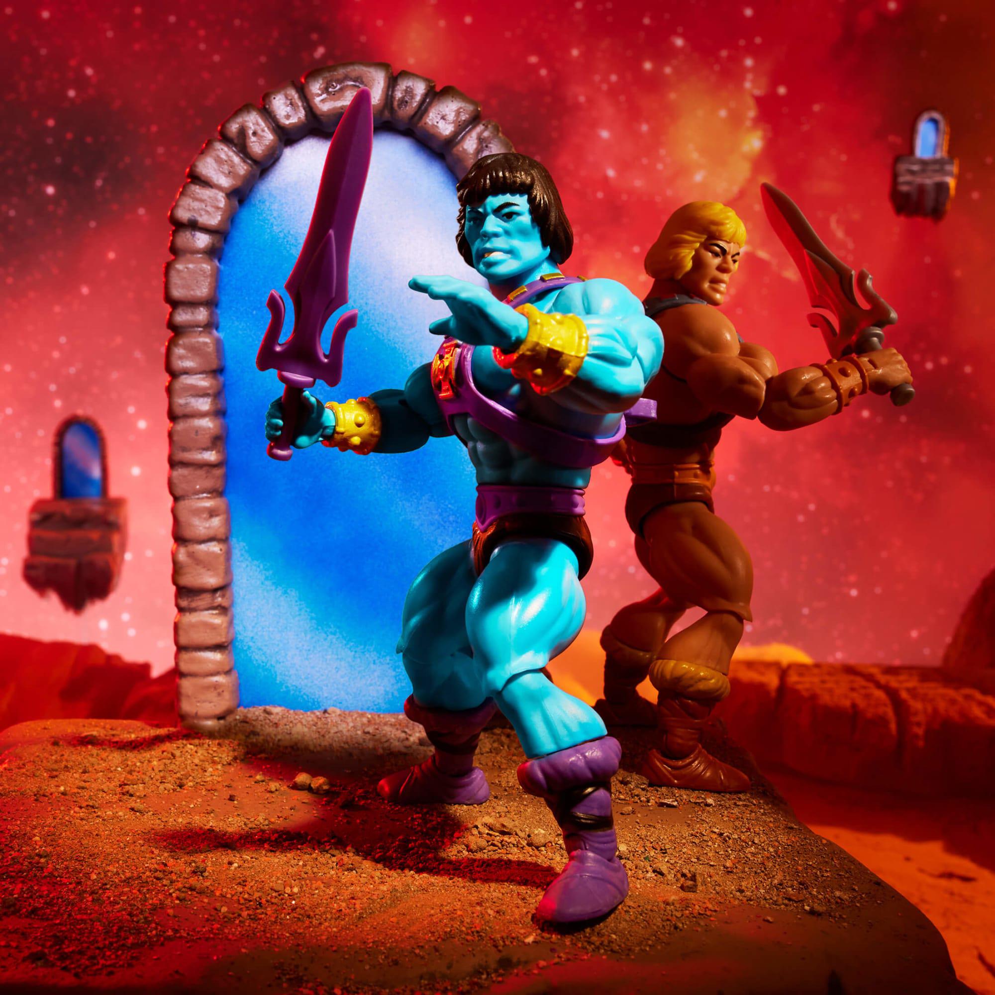 Masters of the Universe Origins: He-Skeletor (US-Karte)-Actionfiguren-Mattel-Mighty Underground