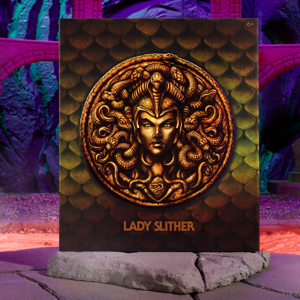 Masters of the Universe Origins: Lady Slither (Exclusive, US-Karte)-Actionfiguren-Mattel-Mighty Underground