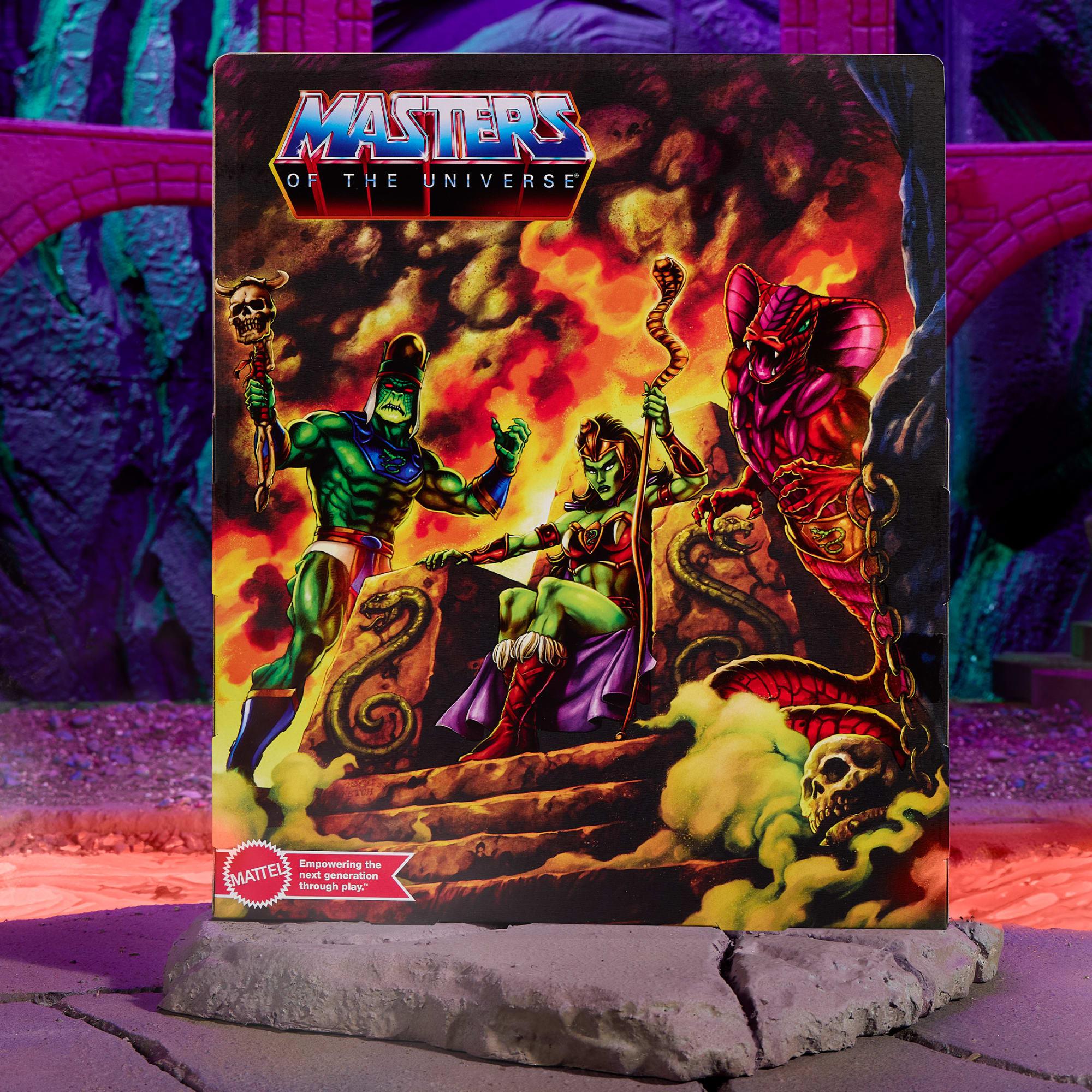 Masters of the Universe Origins: Lady Slither (Exclusive, US-Karte)-Actionfiguren-Mattel-Mighty Underground