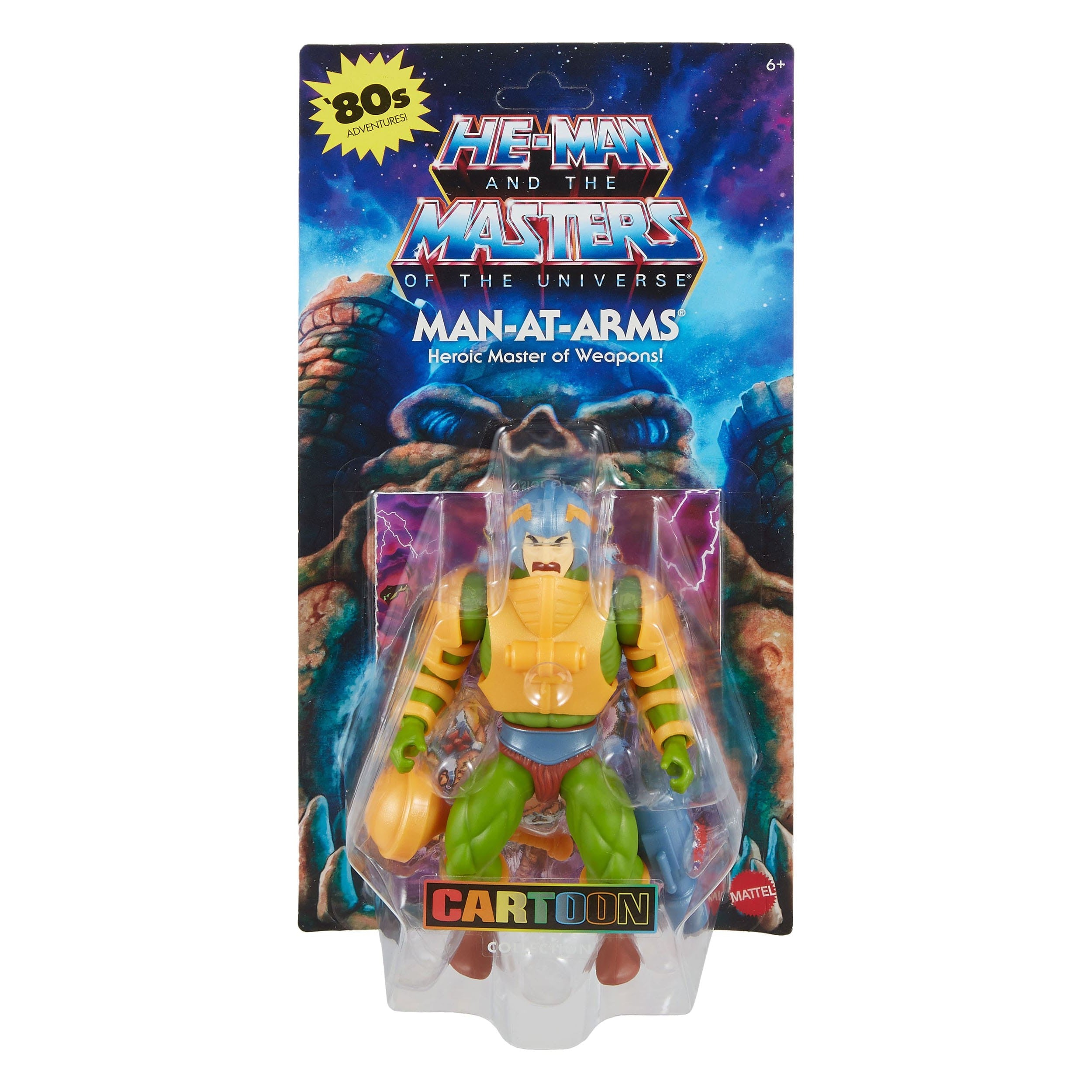 Masters of the Universe Origins: Man-At-Arms (Cartoon Collection; US-Karte)-Actionfiguren-Mattel-Mighty Underground