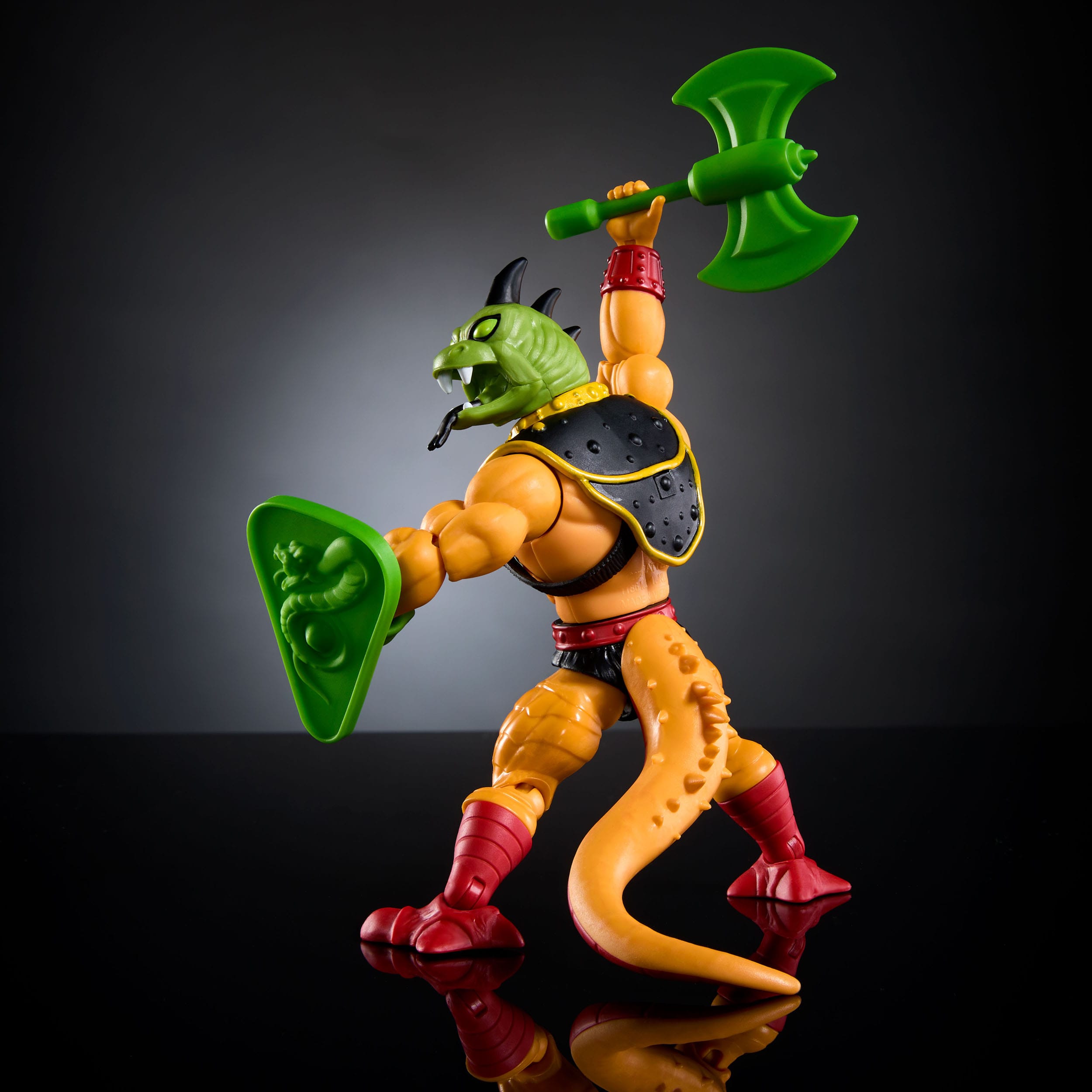 Masters of the Universe Origins: Reptilax-Actionfiguren-Mattel-Mighty Underground