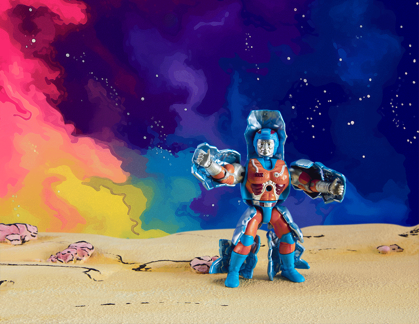 Masters of the Universe Origins: Rokkon (Exclusive, US-Karte)-Actionfiguren-Mattel-Mighty Underground